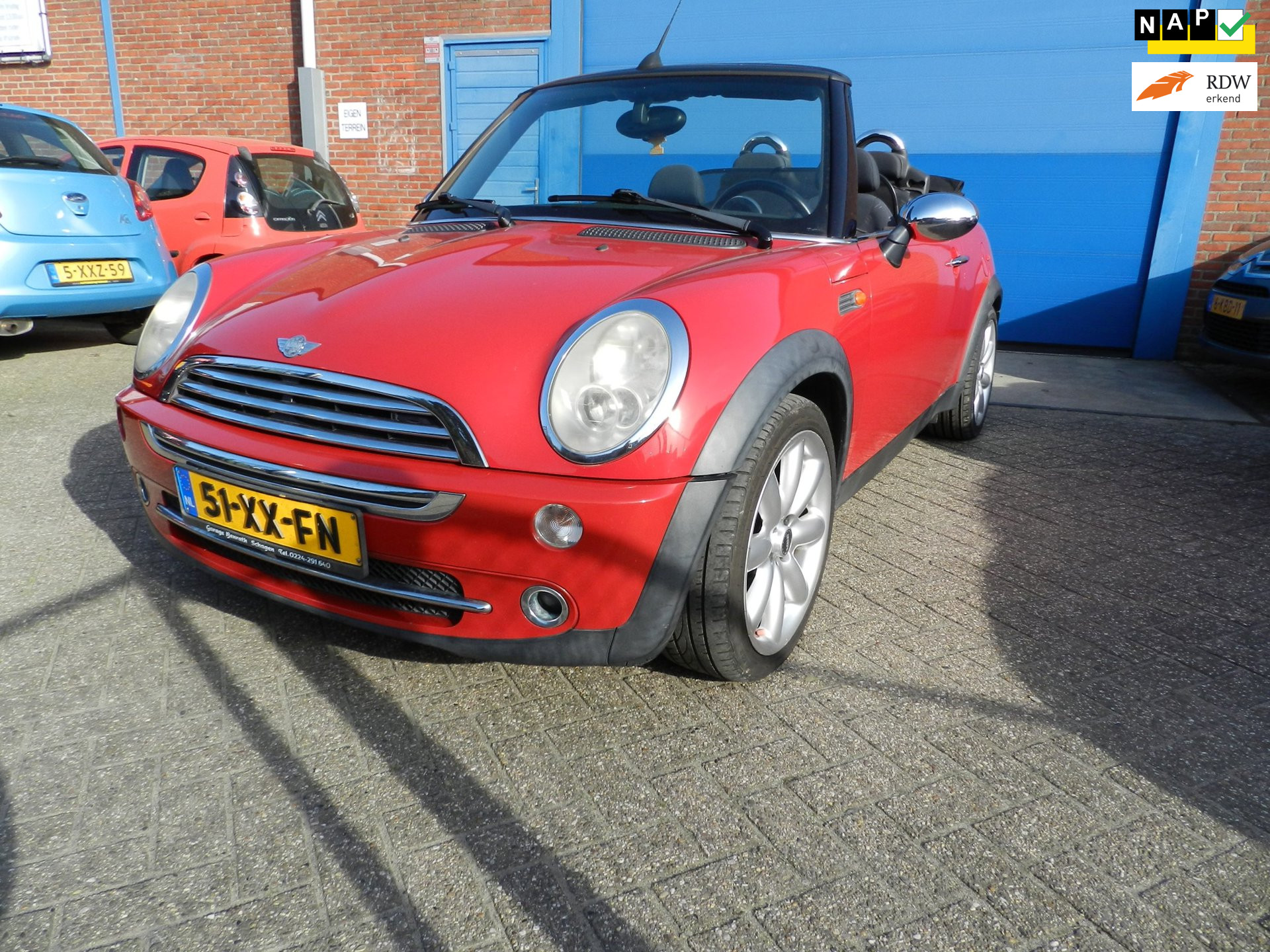 Mini Cabrio 1.6 One Pepper 2007 - voorkant