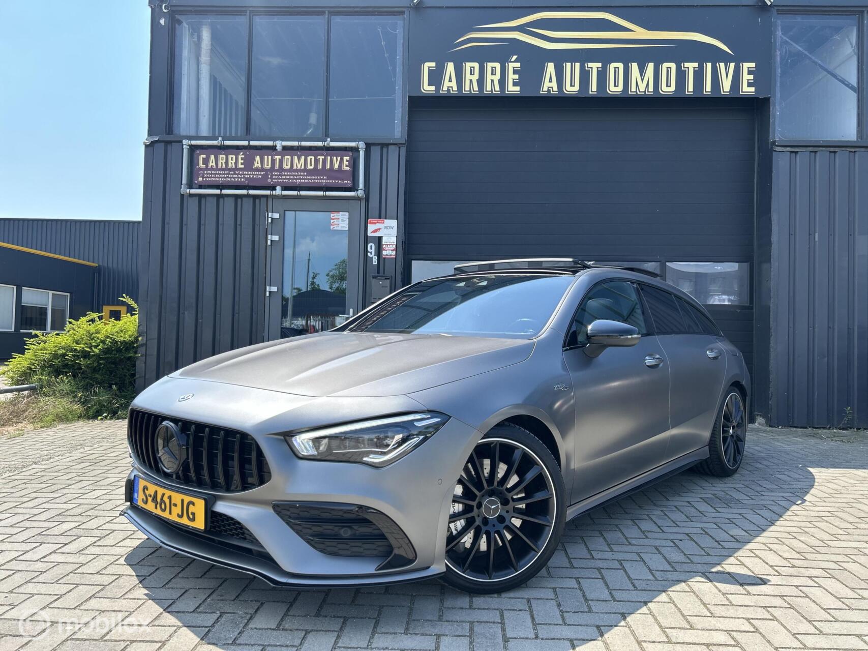 Mercedes-Benz AMG Cla 35 AMG 35 4MATIC Premium Plus|Alarm klasse 5|Pano|Head-up|Burmester 2020 - voorkant