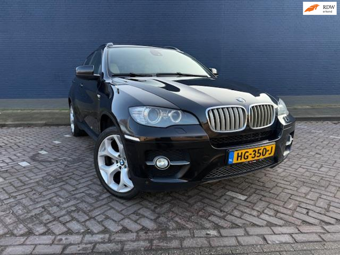 BMW X6 Xdrive40d XDrive40d High Executive *GEREVISEERDE MOTOR* Panodak Headup Navi 2012 - voorkant