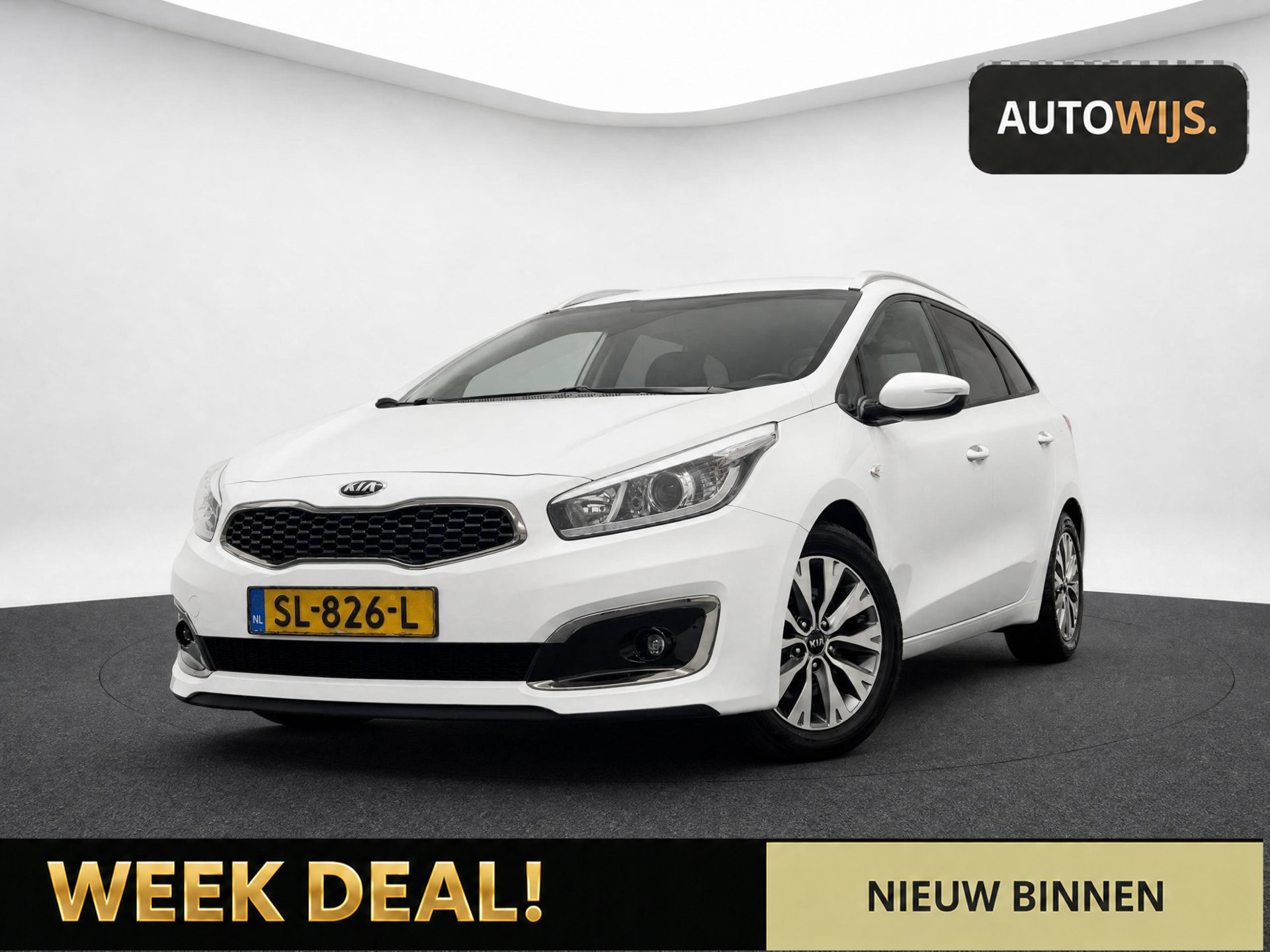 Kia Cee'd Sportswagon 1.0 T-GDi Design Edition|LED|NL AUTO|CAMERA|NAVI| 2018 - voorkant