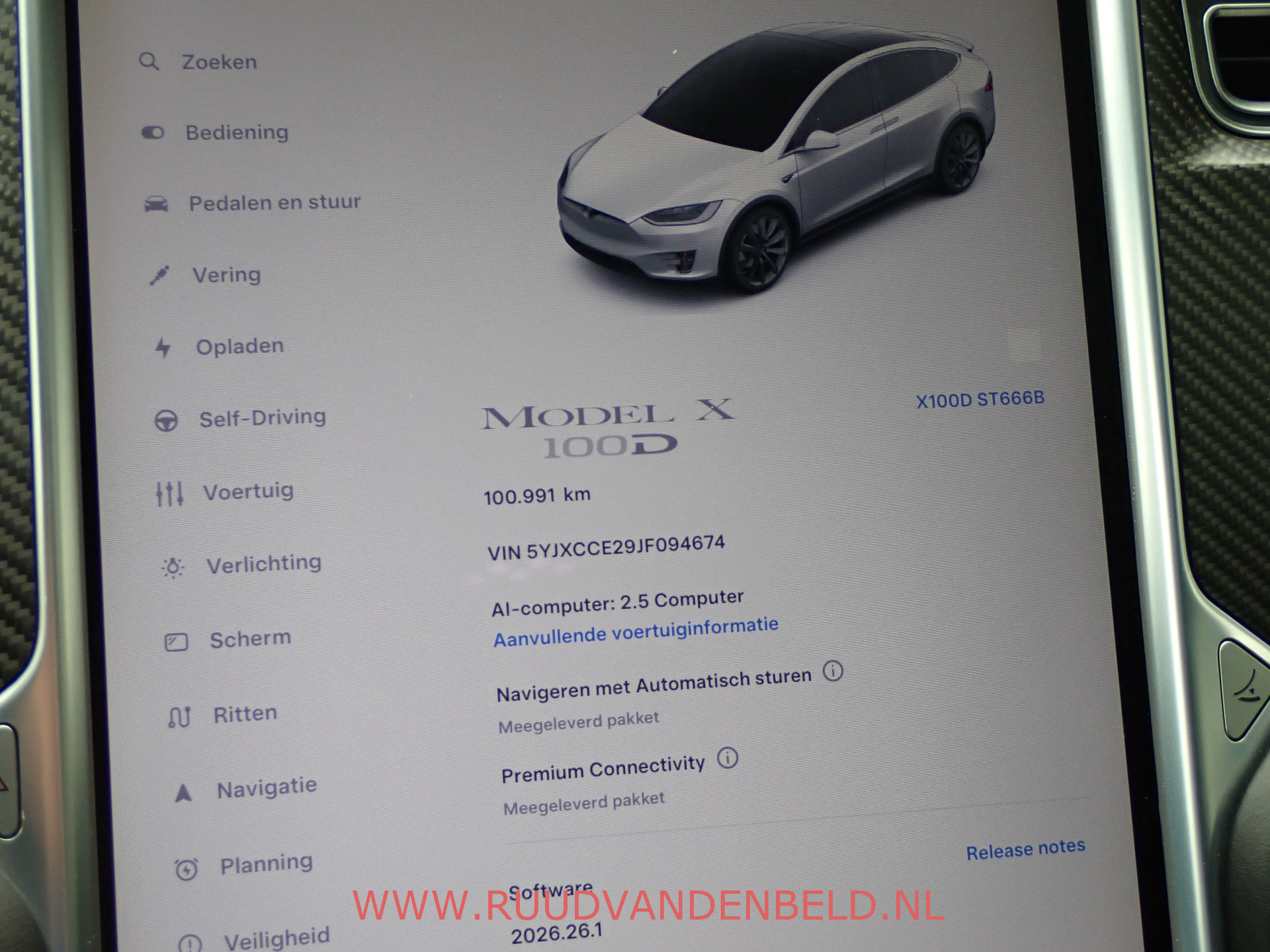 Foto van Tesla Model X