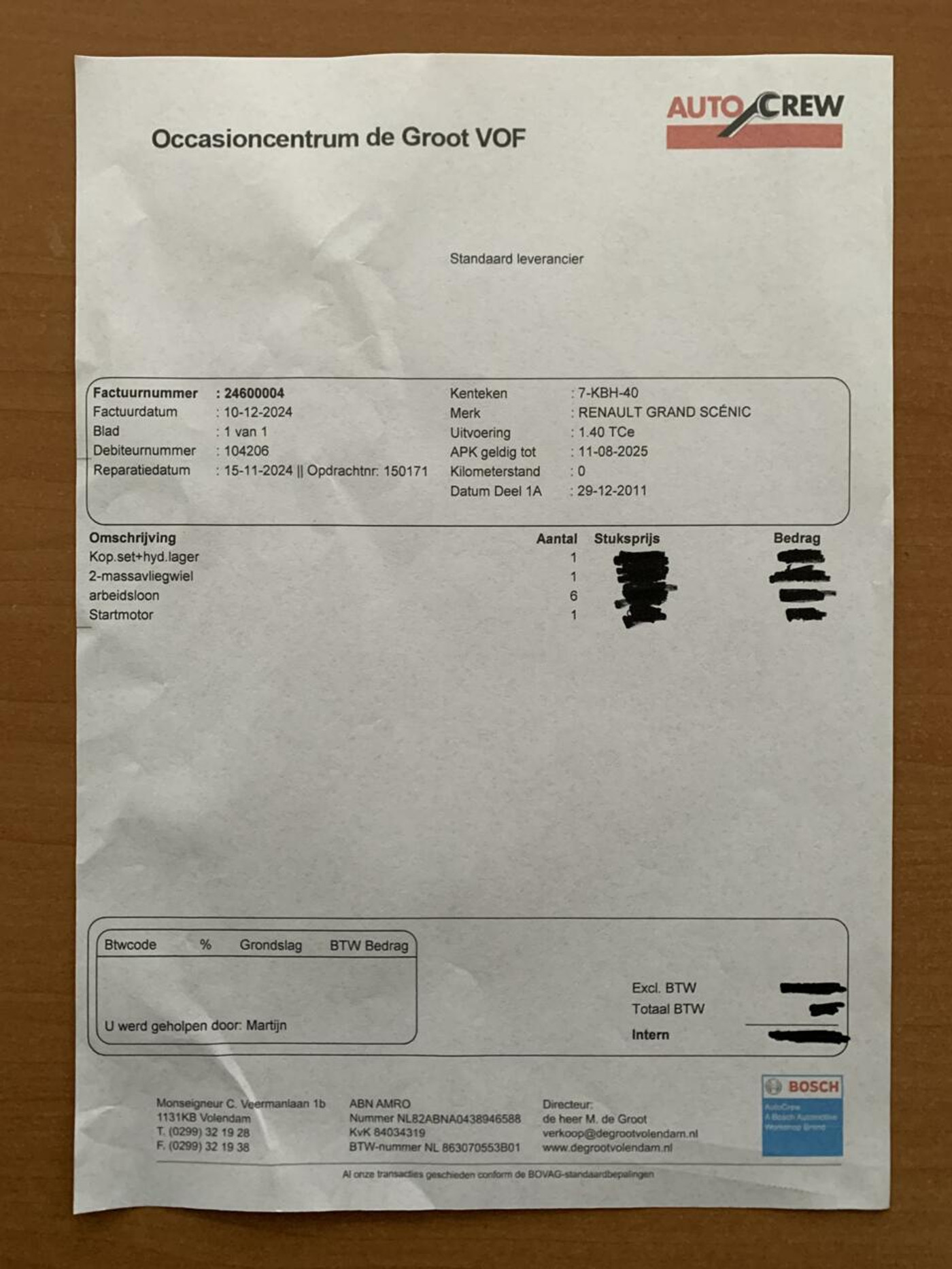 Foto van Renault Grand Scenic