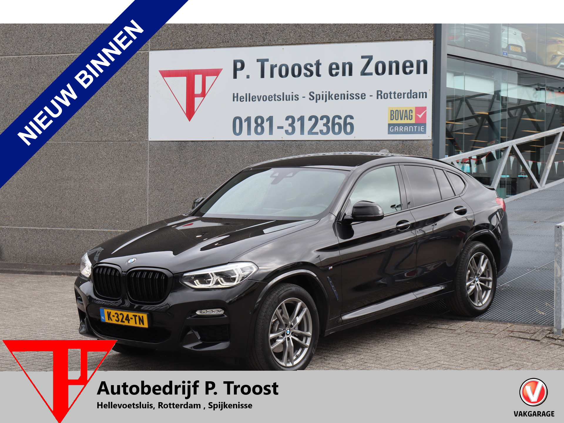 BMW X4 Xdrive20i xDrive20i High Executive Apple carplay/Achteruitrijcamera/Intelligent safety/Lederen stoelen/Stoelverwarming/Parkeersensoren/Climate control/Sfeerverlichting 2019 - voorkant