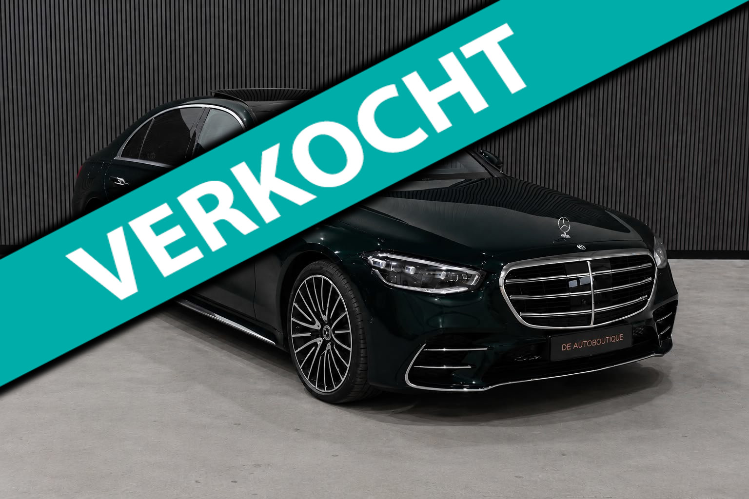 Mercedes-Benz S-klasse 580 4MATIC Lang AMG Line 2022 - voorkant