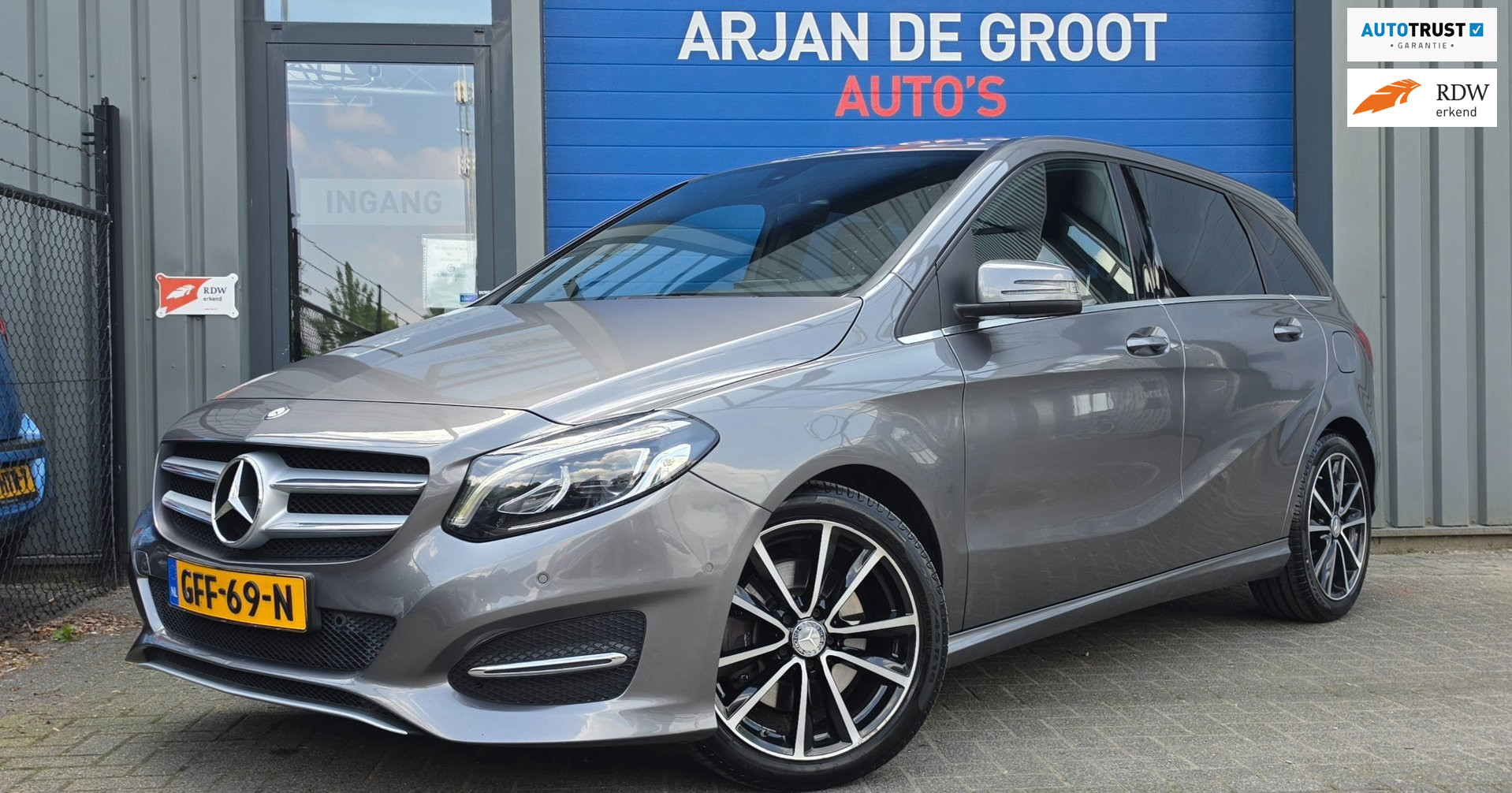 Mercedes-Benz B 250 250 Ambition Navi Cruise 18" Velgen Zeer mooi! 2016 - voorkant