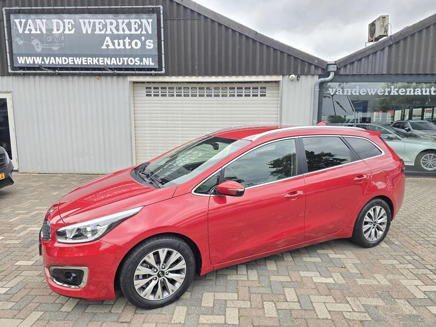 Kia Cee'd Sportswagon 1.0 T-GDi DynamicLine Clima|Cruise|Navi|Trekhaak|UNIEK 18dkm NAP!!!! 2018 - voorkant