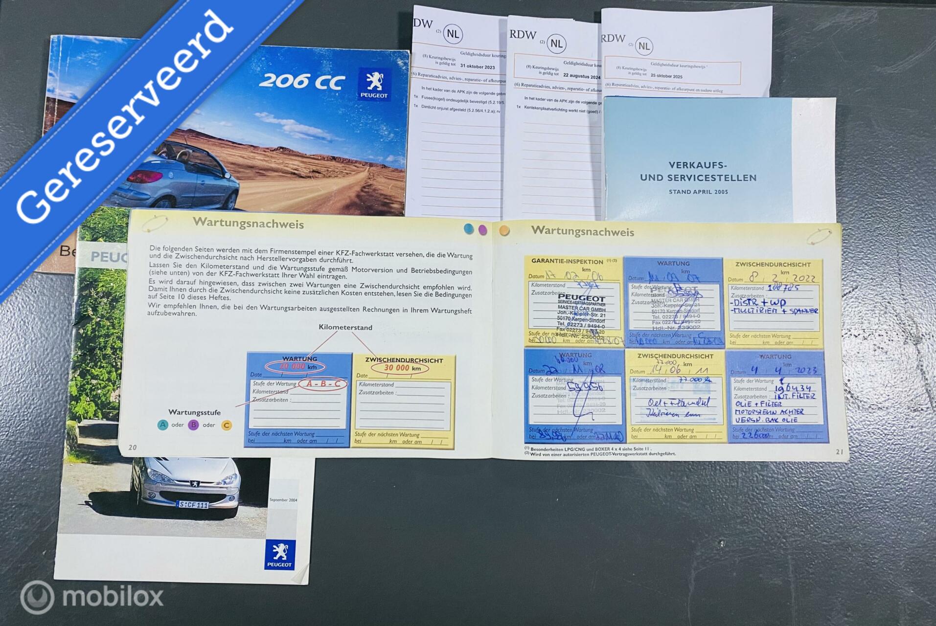 Foto van Peugeot 206 CC