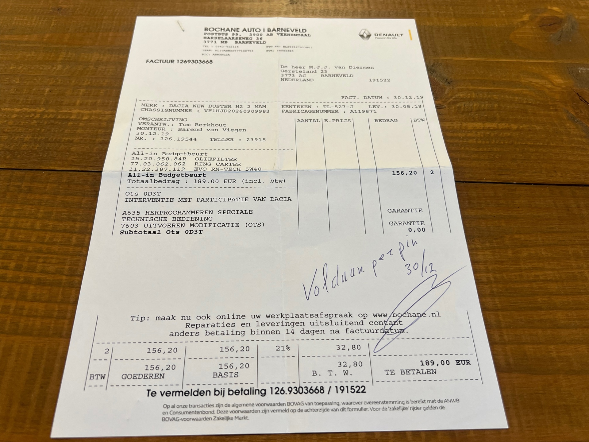 Foto van Dacia Duster