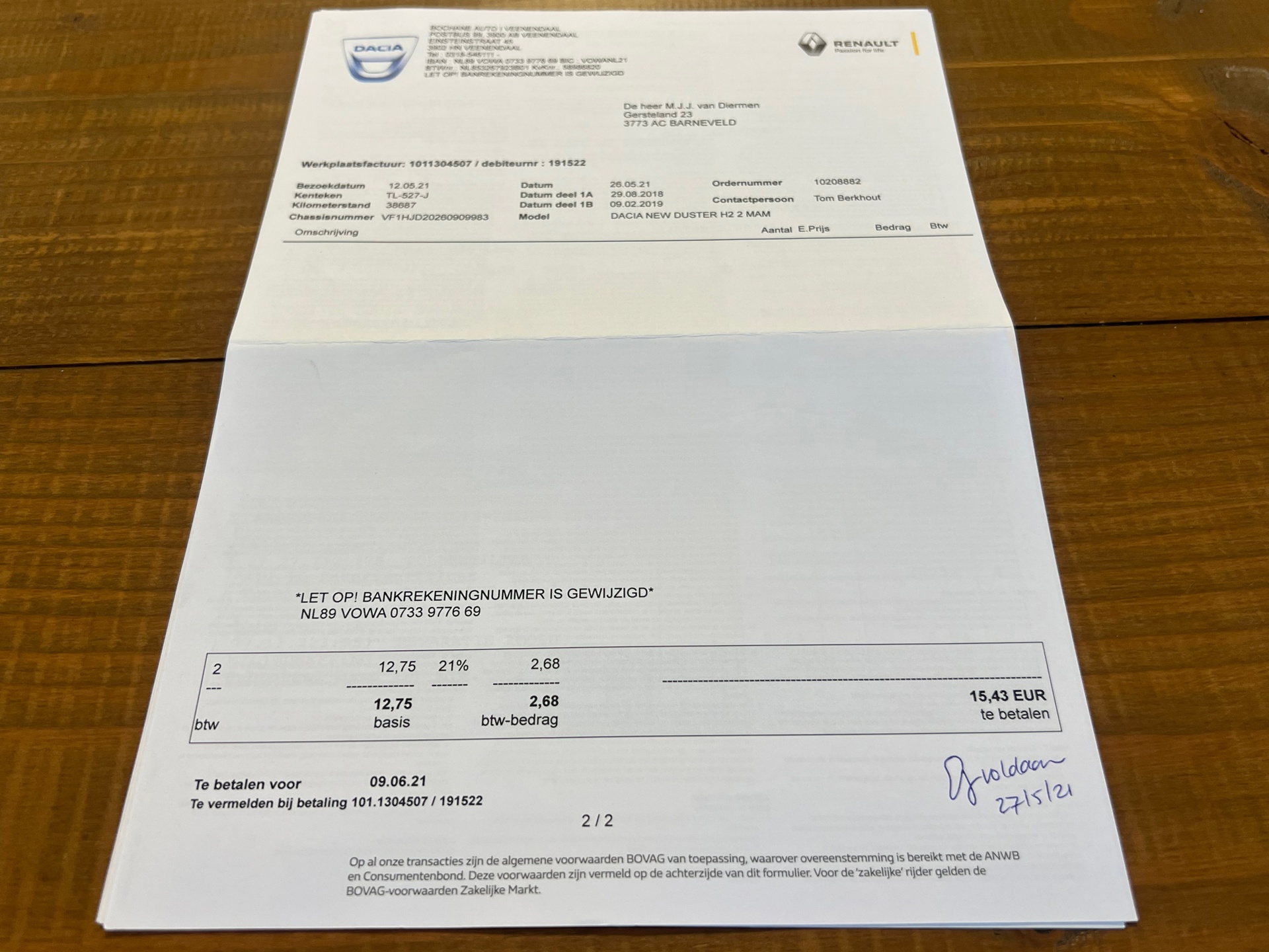 Foto van Dacia Duster