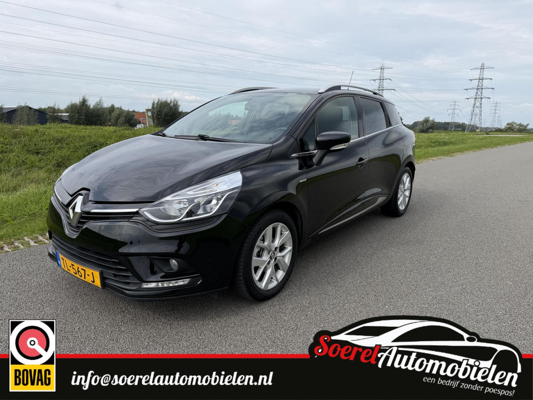 Renault Clio Estate 0.9 TCe Limited 2018 - voorkant