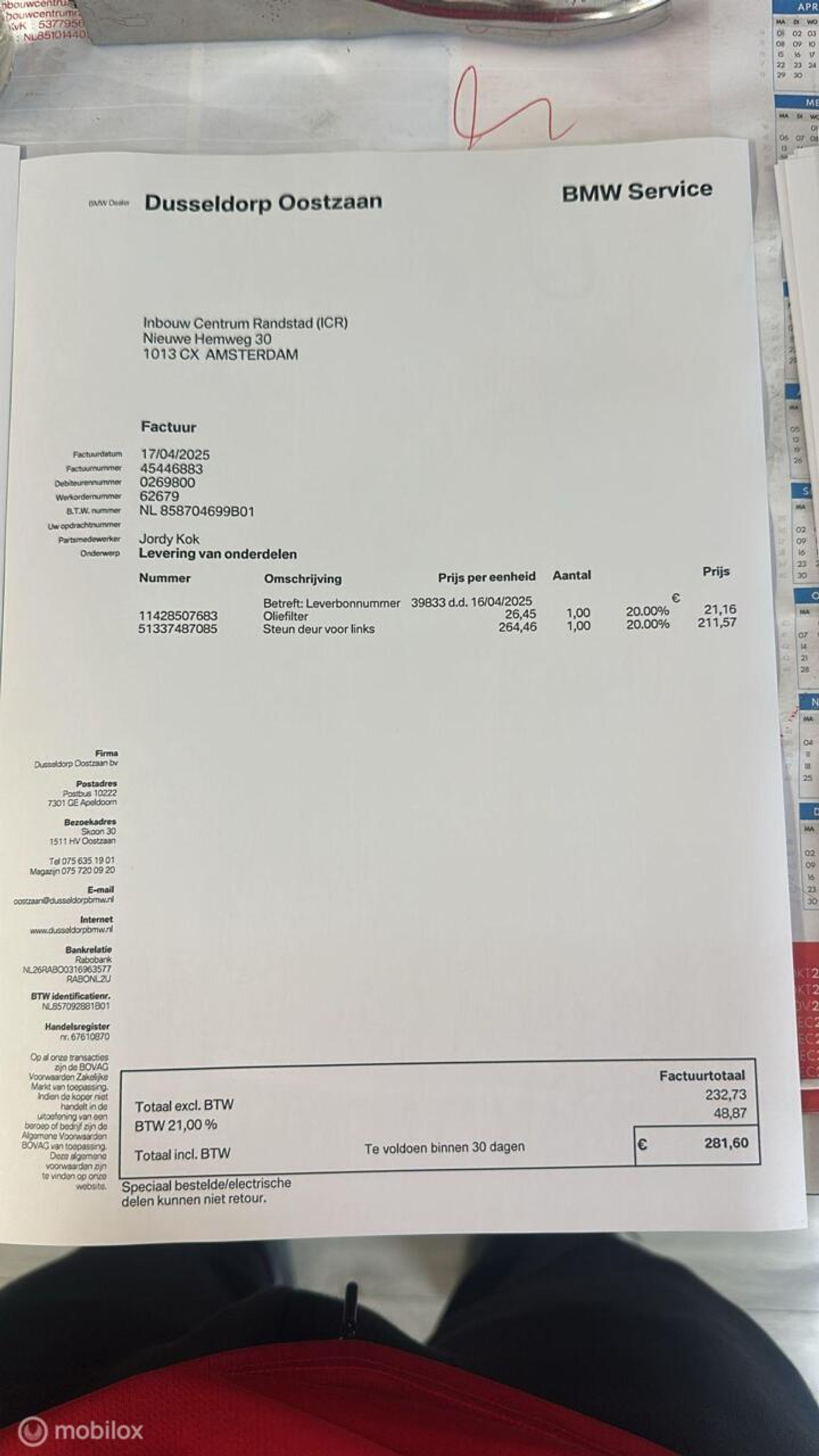 Foto van BMW 530e Iperformance