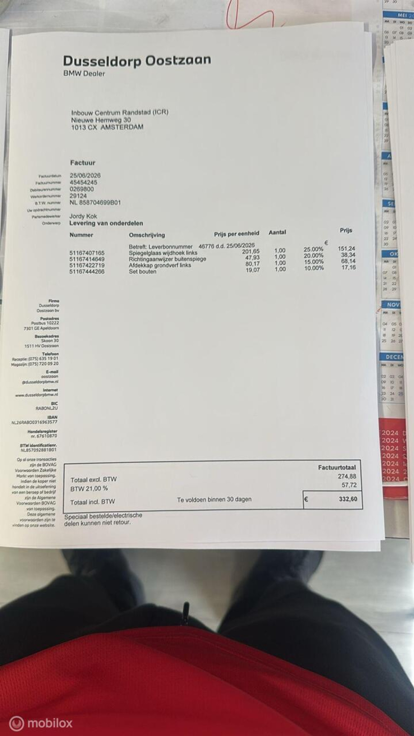 Foto van BMW 530e Iperformance
