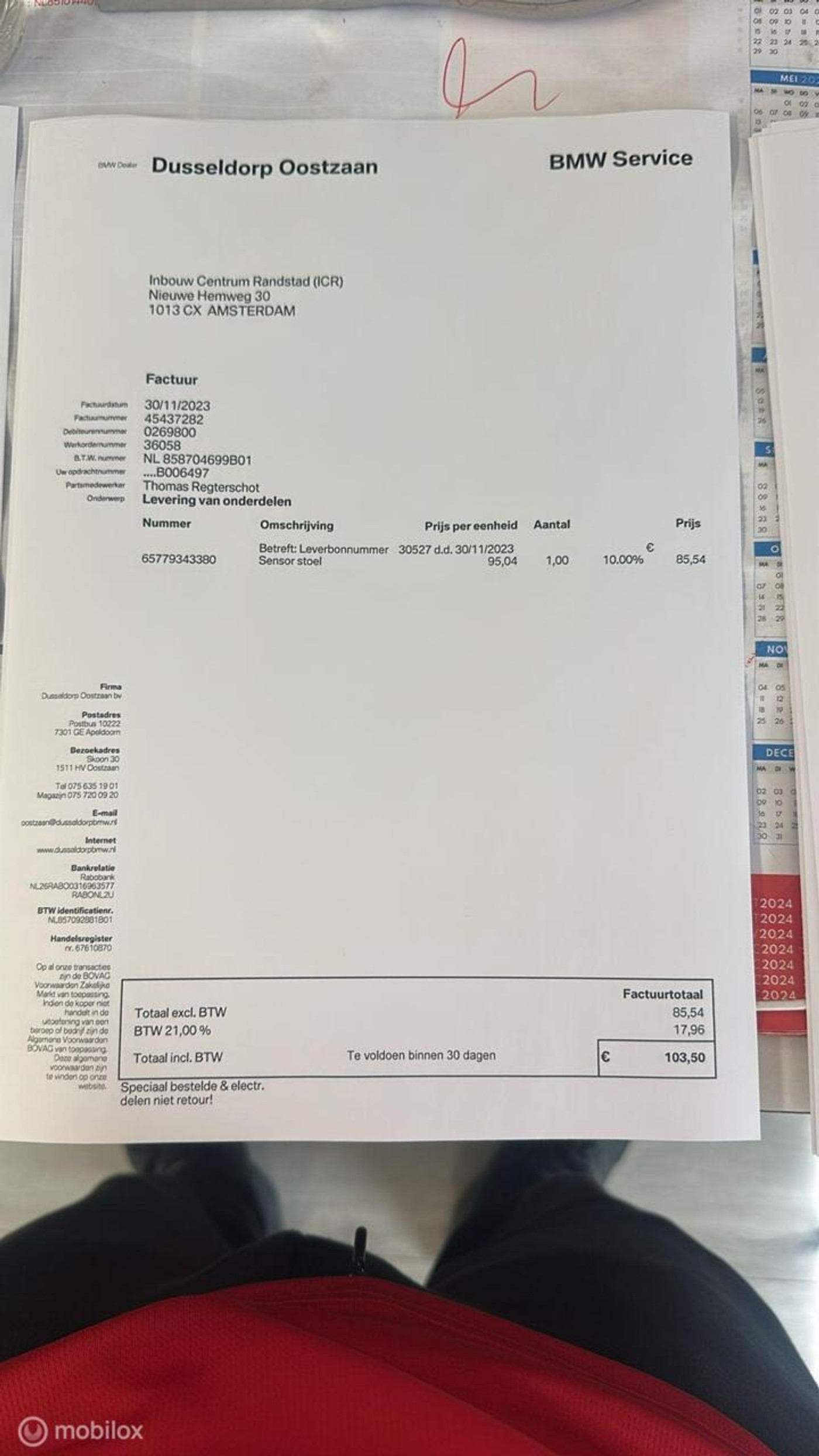 Foto van BMW 530e Iperformance