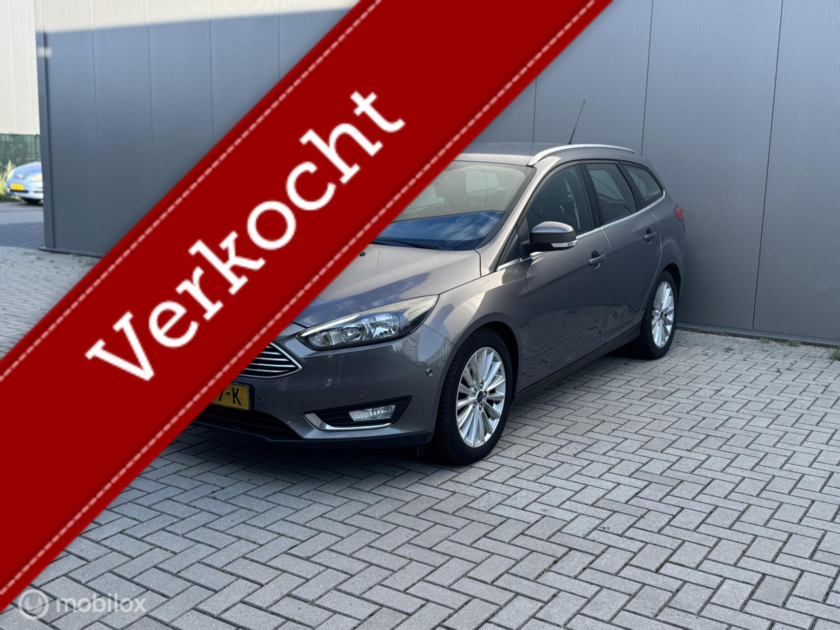 Ford Focus Wagon 2.0 TDCI Titanium Edition,Trekh,Cruise, APK 2015 - voorkant