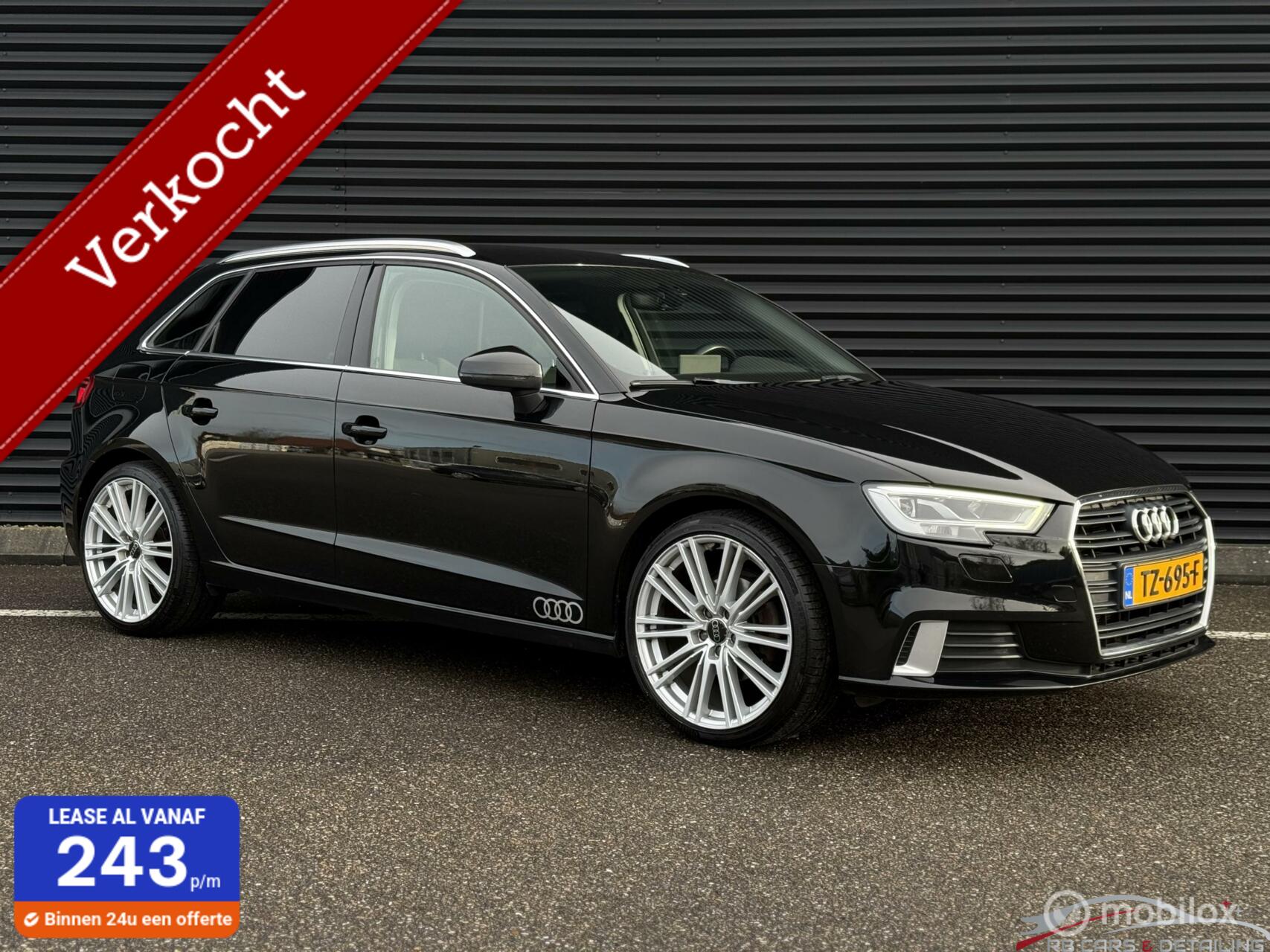 Audi A3 Sportback 30 TFSI Sport Lease Edition AUT, LED, 19" 2018 - voorkant