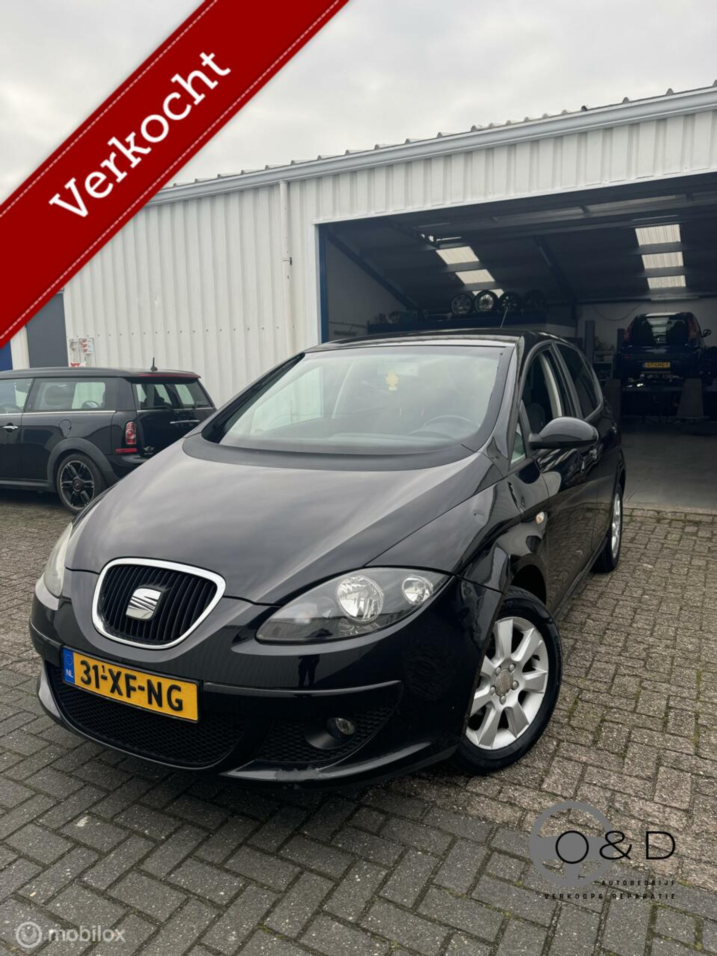 Seat Altea 1.6 Businessline | Trekhaak | PDC | Cruise | APK 2007 - voorkant