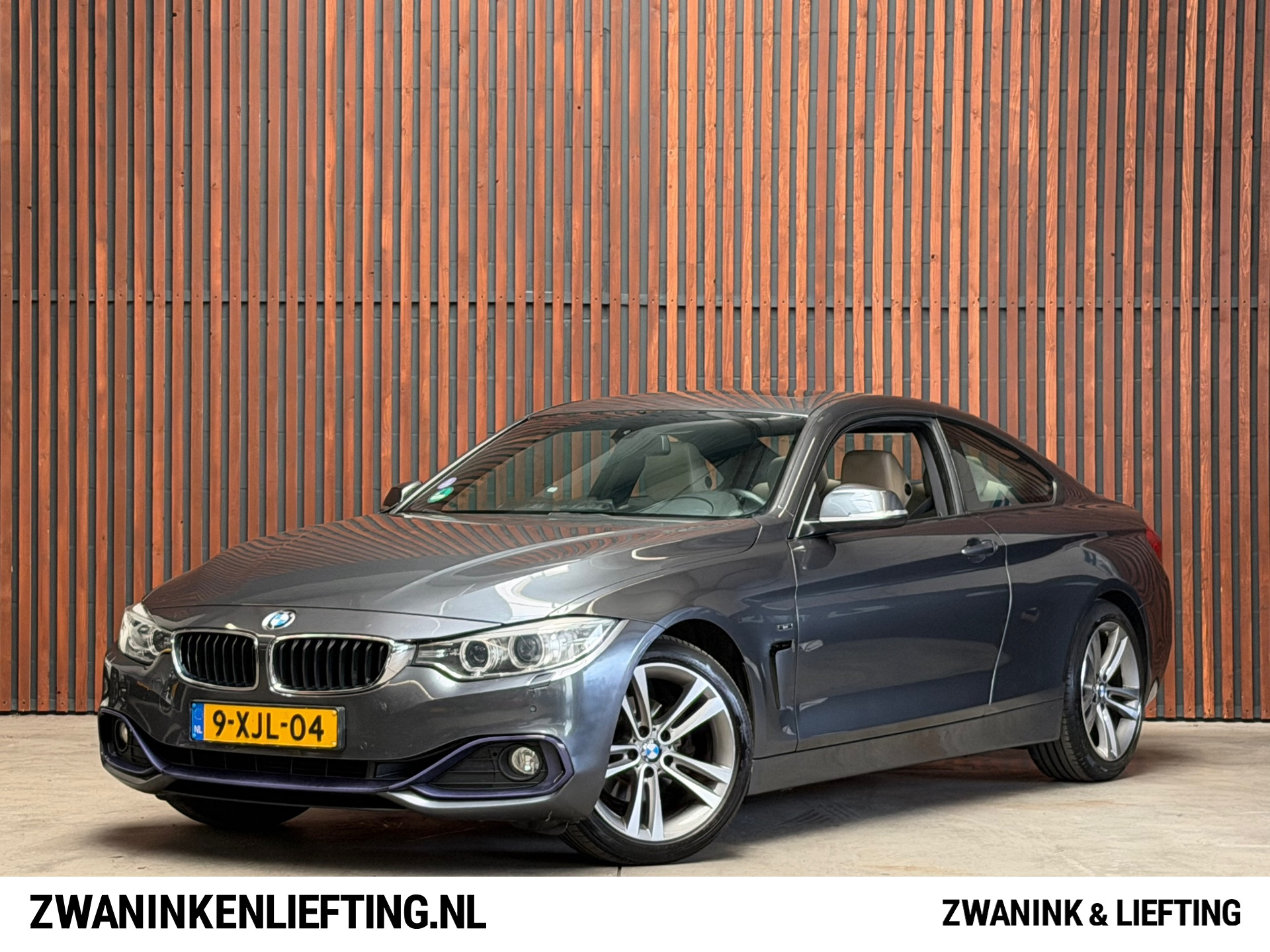 BMW 420i 420i Business Sport Navi-Cruise-Climate-Full Led-incl. Winterset-NL Auto-NAP 2014 - voorkant