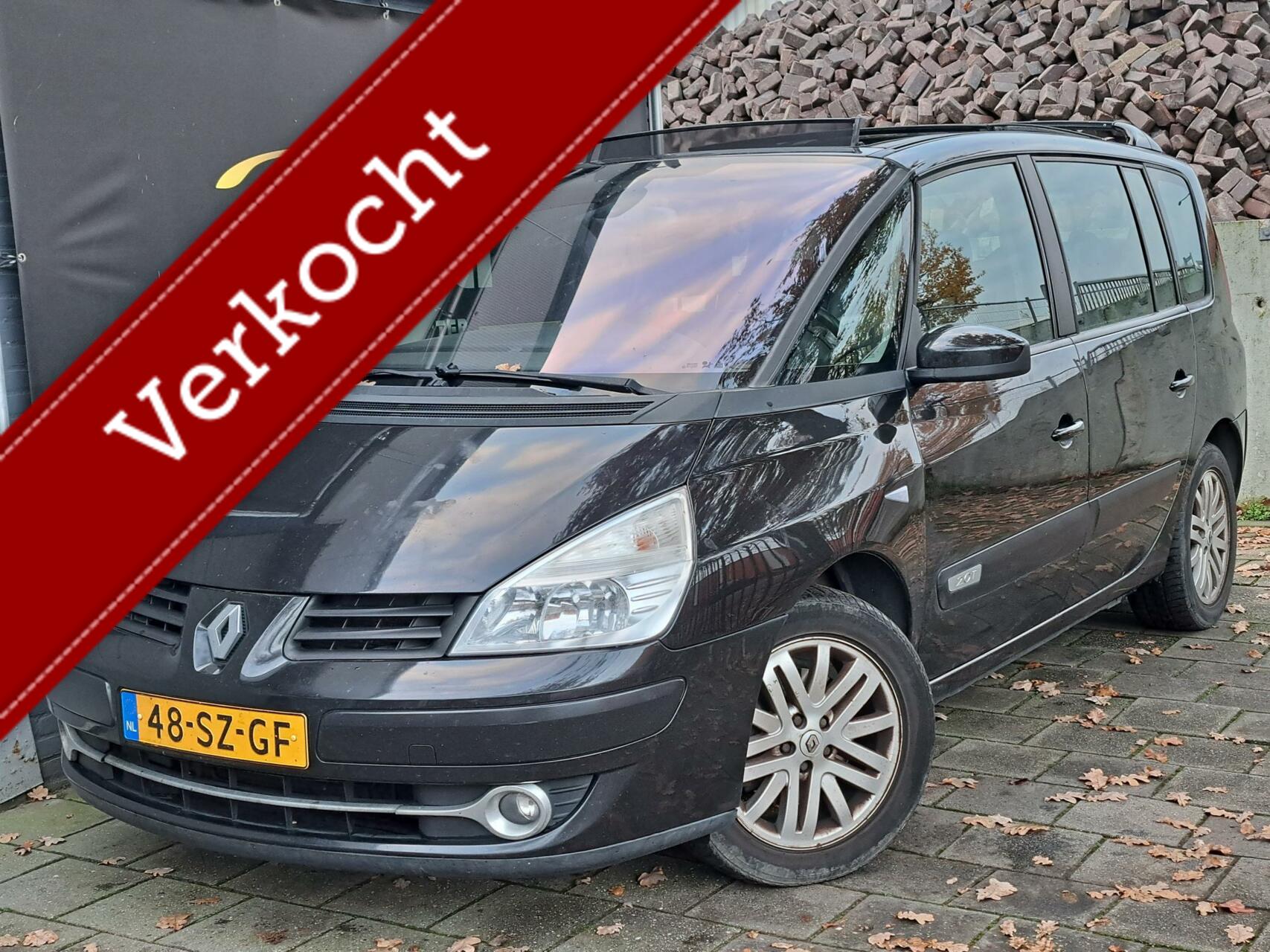 Renault Espace 2.0 T 7 Zits/Cruise/Pano/Trekhaak/17''/170 PK 2006 - voorkant