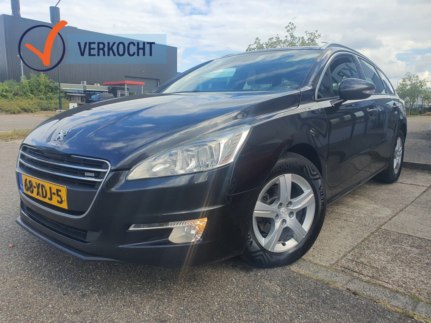 Peugeot 508 1.6 e-HDi Blue L.Ex. AUTOMAAT |ECC|NAVI|PANO|APK|NAP|2012 2012 - voorkant