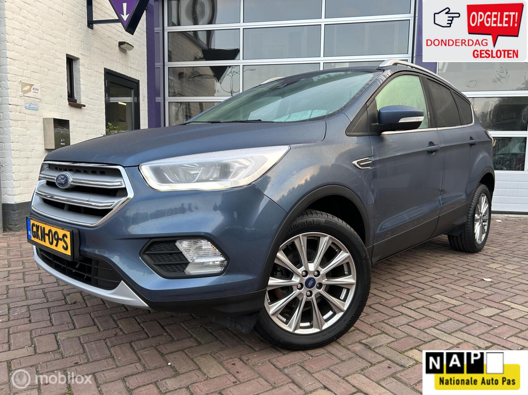 Ford Kuga 1.5 EcoBoost Titanium * RHD * NAVI * LM VELGEN * 2019 - voorkant