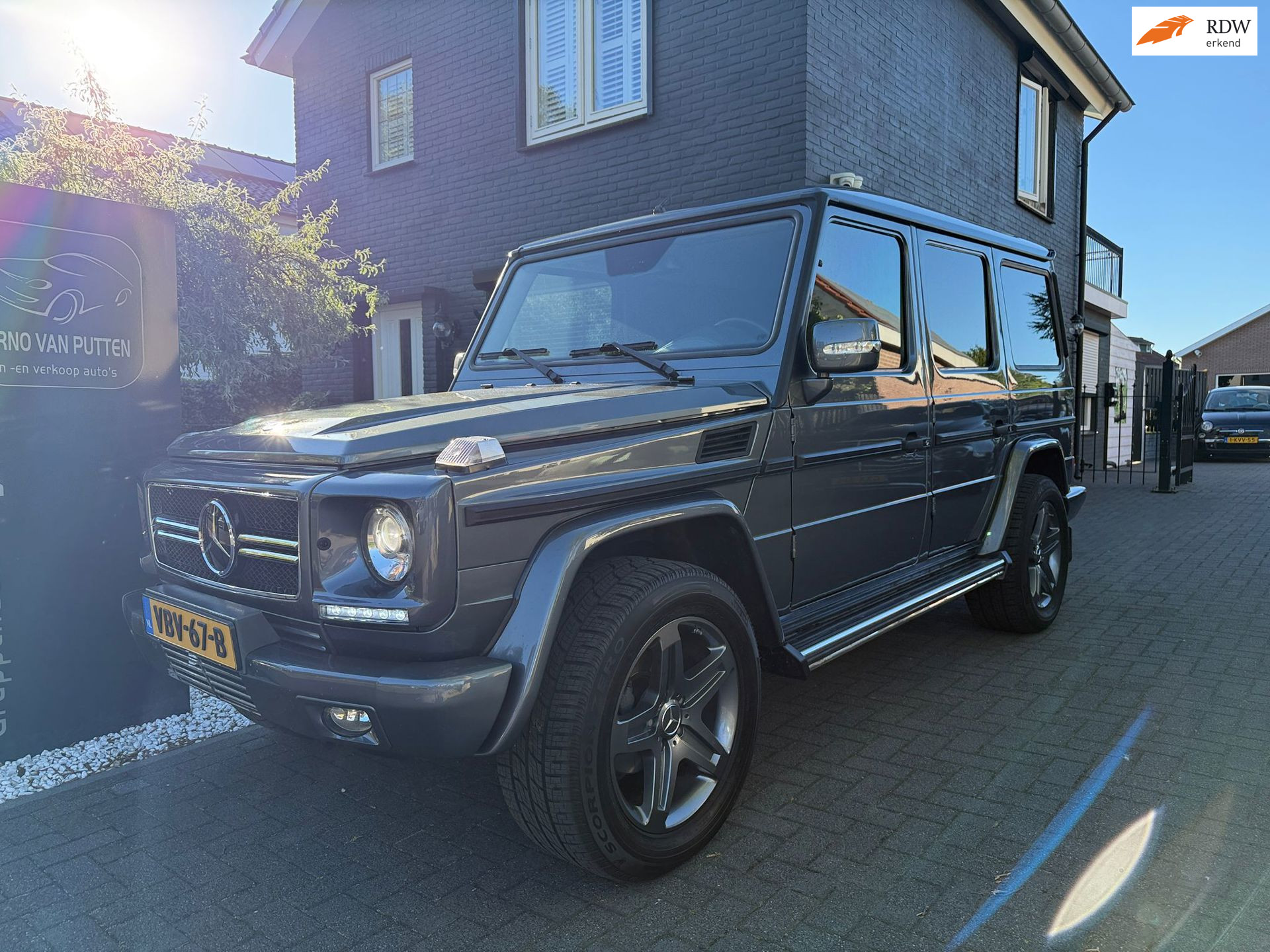 Mercedes-Benz G 350 Bluetec Grijs kenteken 2011 - voorkant