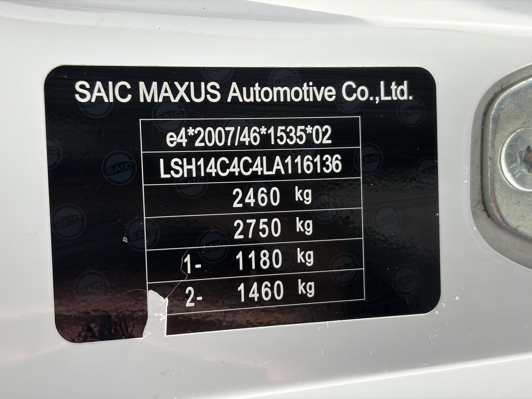 Foto van Maxus Maxus E-deliver 3
