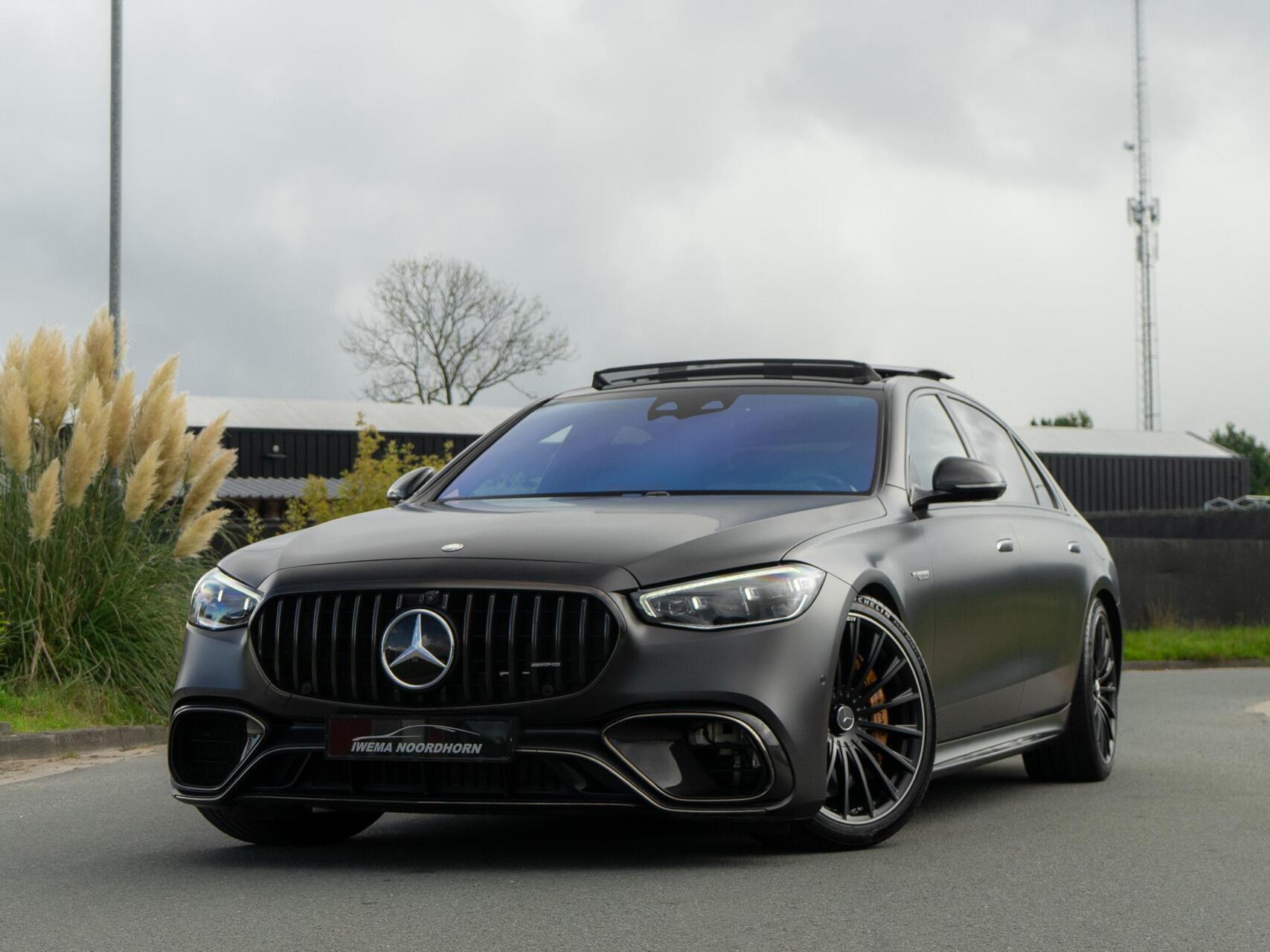 Mercedes-Benz AMG S 63 E Performance AMG 63 S E Performance |Panoramadak|Keramisch|Burmester® 4D|Chauffeurspakket|Carbon pakket|Night pakket|Massage|Memory|Stoelventilatie| 2024 - voorkant