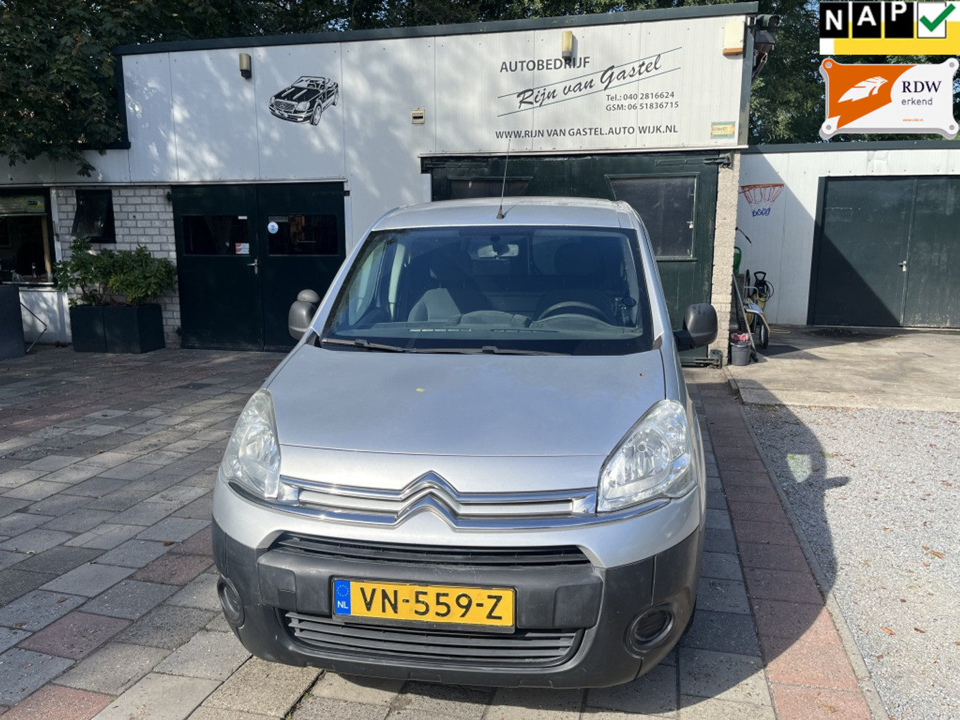 Citroen Berlingo 1.6 e-HDI 500 Co. Ec 2015 - voorkant