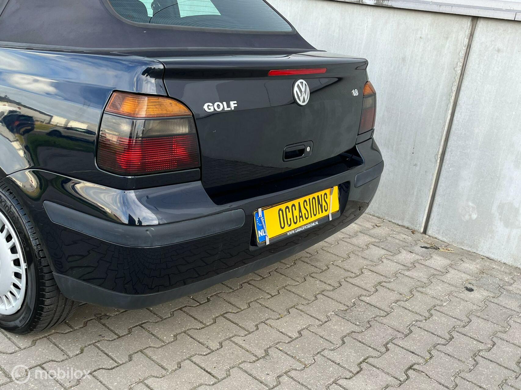 Foto van Volkswagen Golf Cabrio