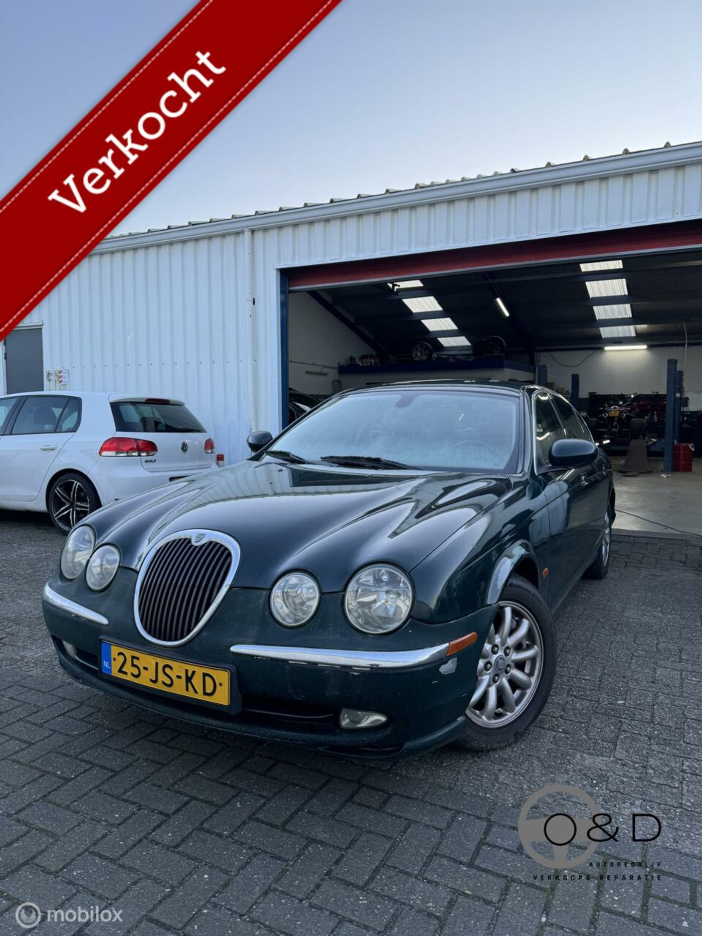 Jaguar S-type 3.0 V6 Executive | Navi | Leer | Vol | Zo Mee! 2002 - voorkant