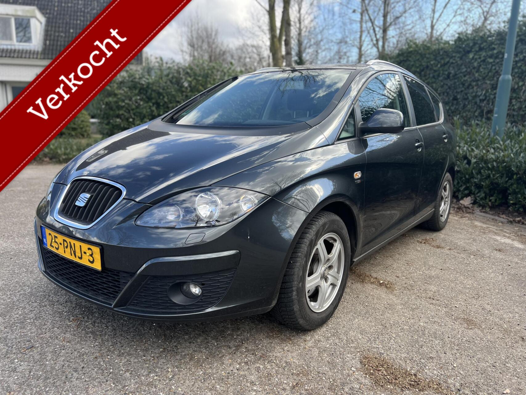 Seat Altea XL 1.4 TSI gas LPG ZUINIG trekhaak 2011 - voorkant