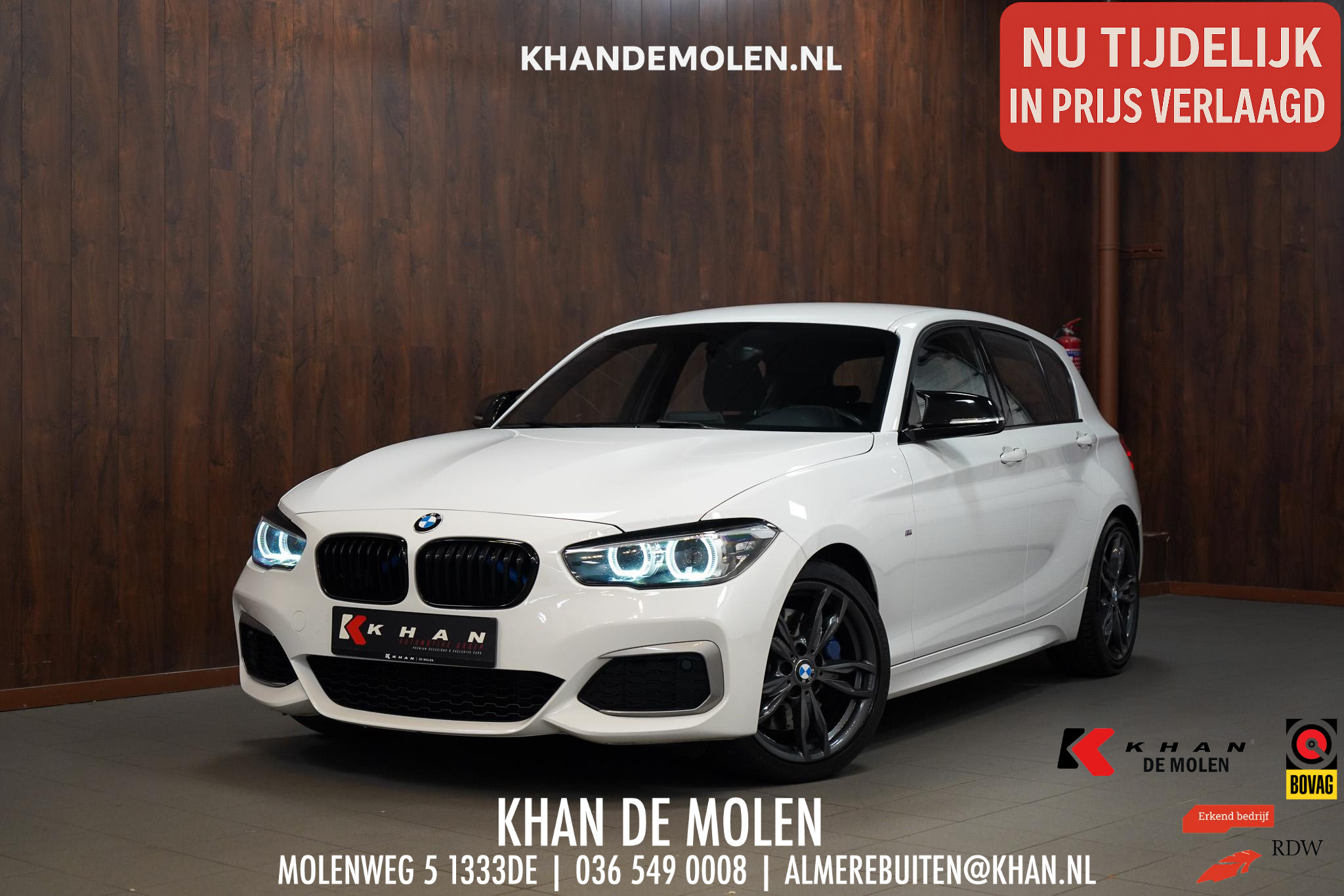 BMW 1-serie M140i 2018 - voorkant