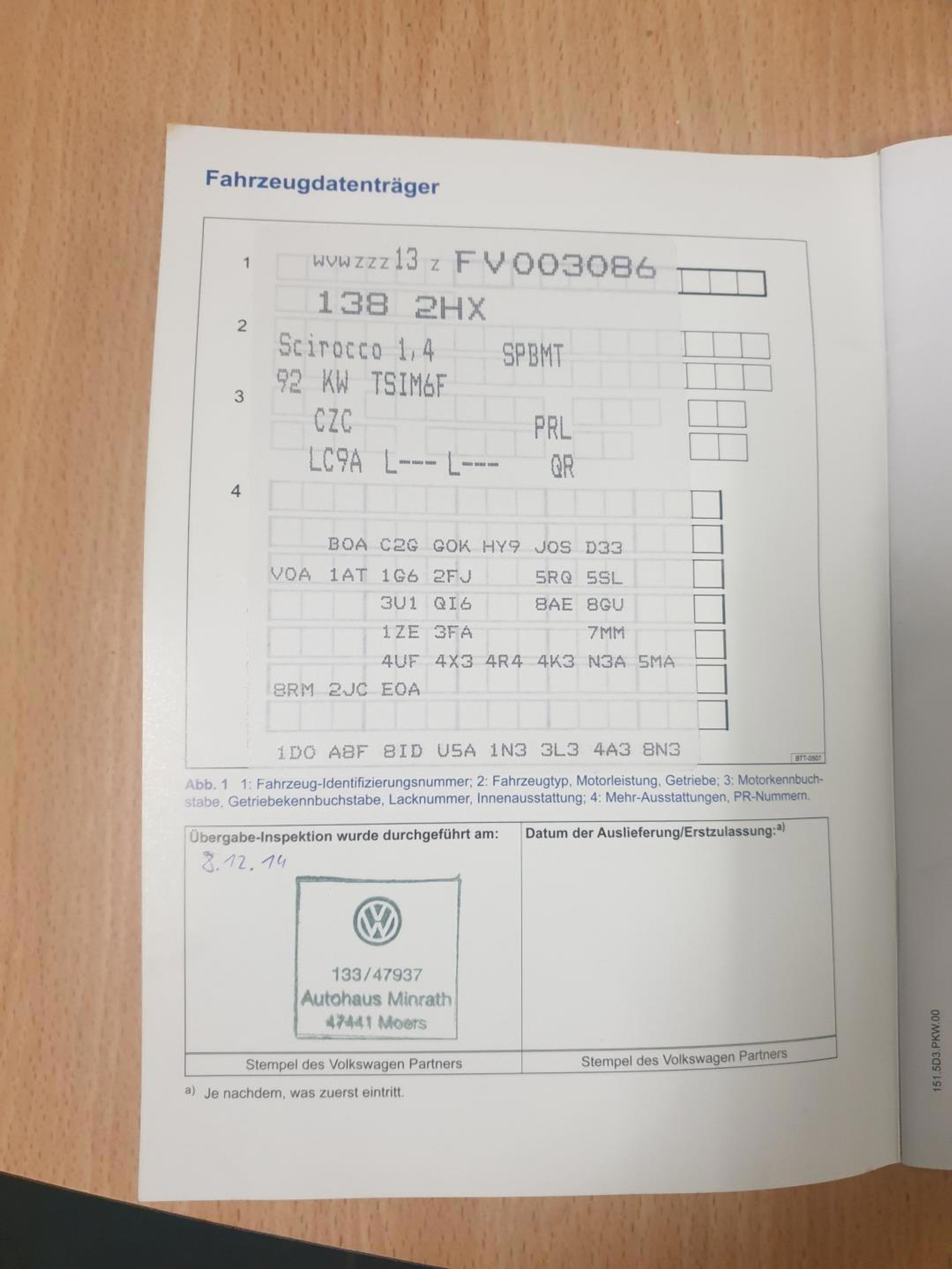 Foto van Volkswagen Scirocco