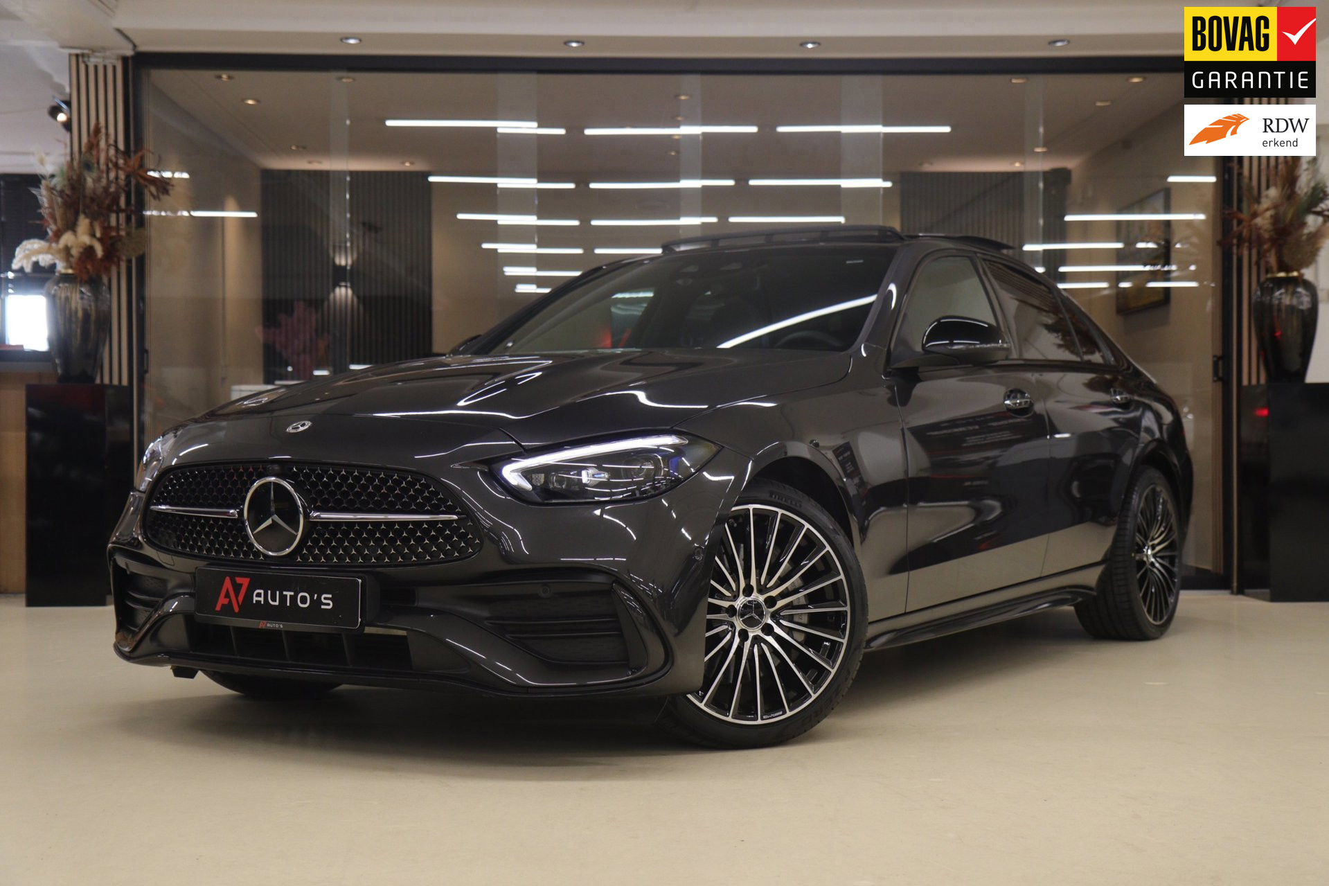 Mercedes-Benz C-klasse 300 e AMG Line Limited 2021 - voorkant