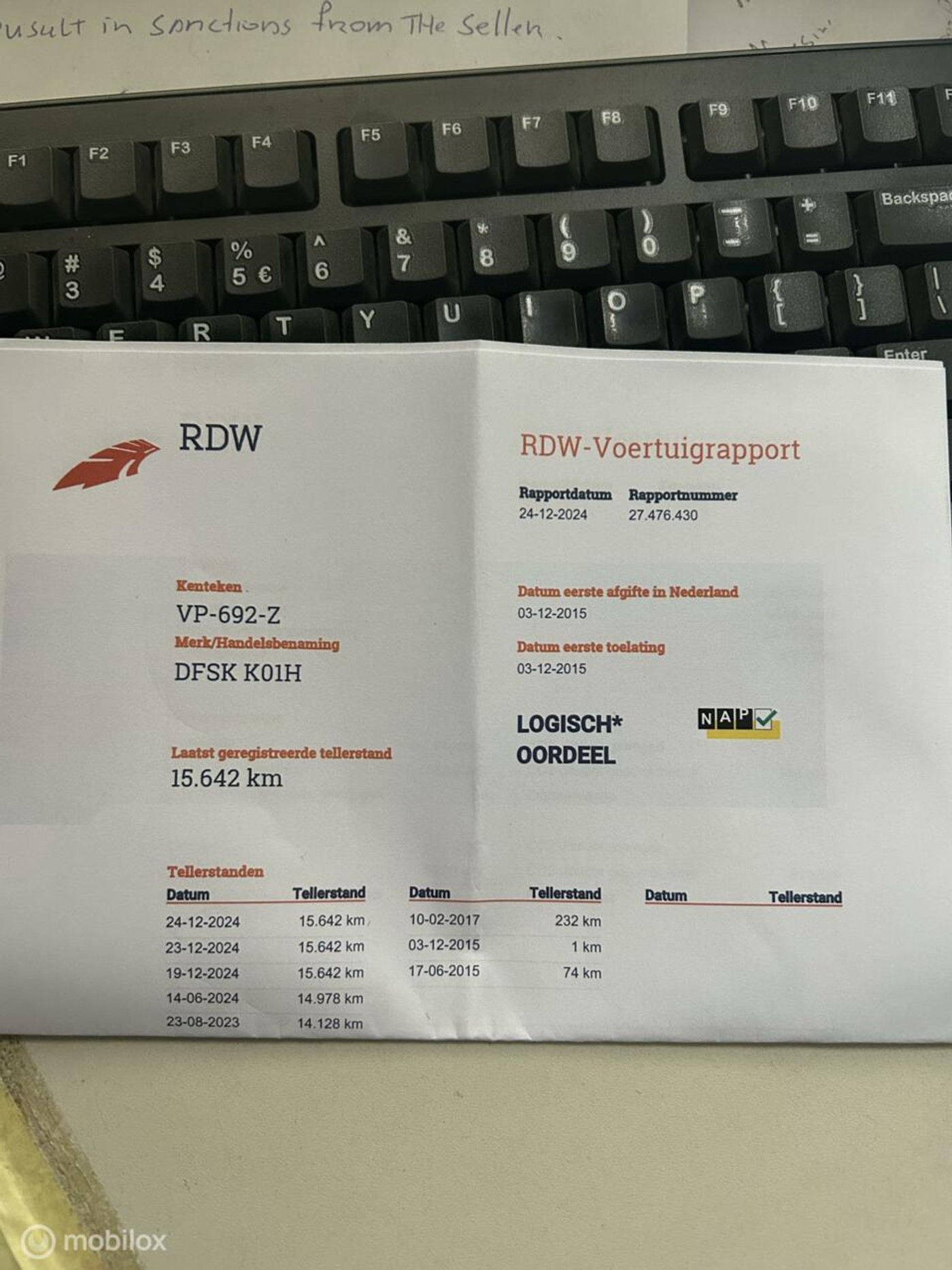 Foto van DFSK K-serie