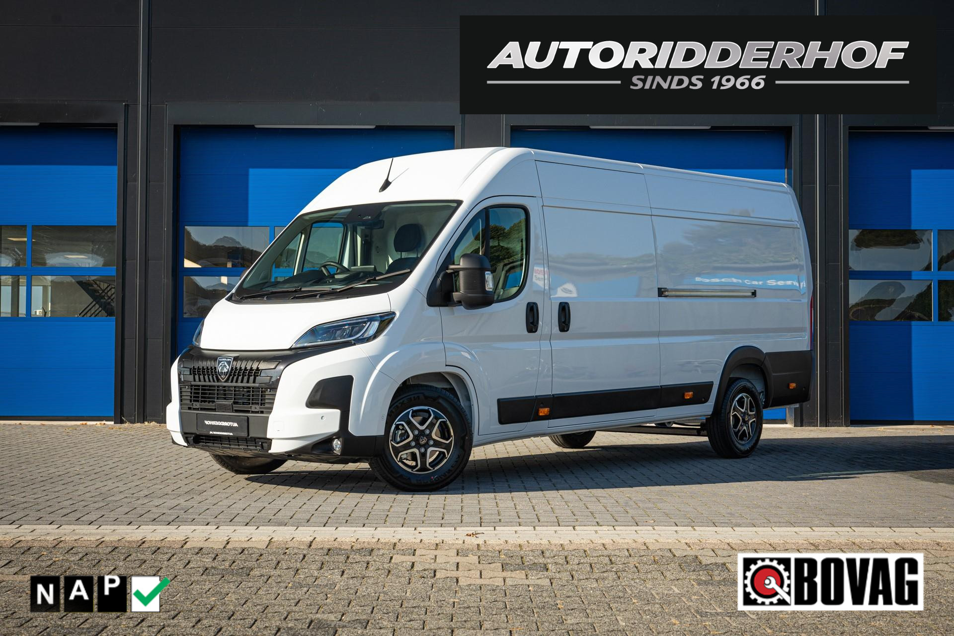Peugeot Boxer L4H2 2.2 BlueHDi 180 EAT8 Vol opties BPM vrij! 2024 - voorkant