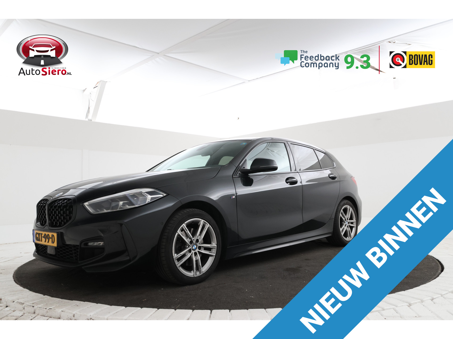 BMW 1-serie 118i High Executive 2021 - voorkant