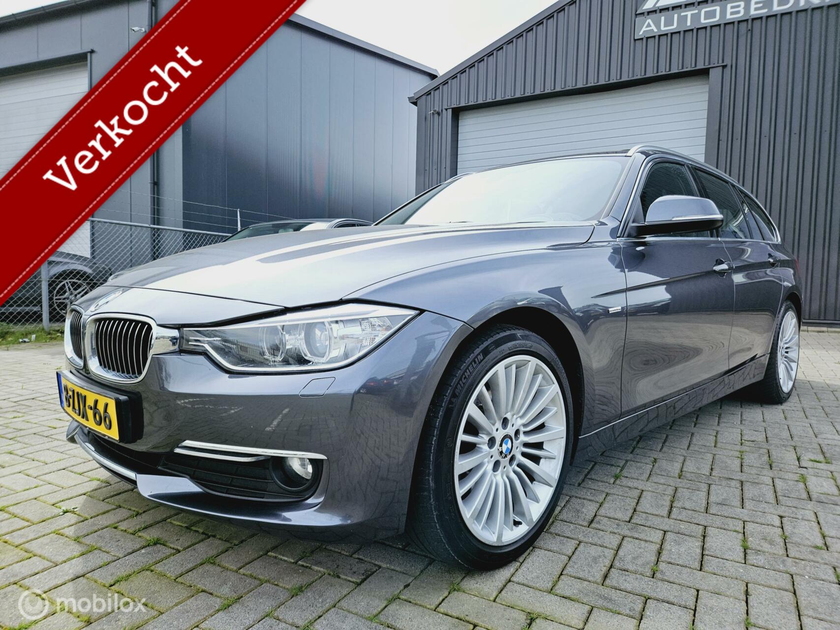 BMW 3-serie Touring 320d High Executive Panorama dak APK 01/2025 2015 - voorkant