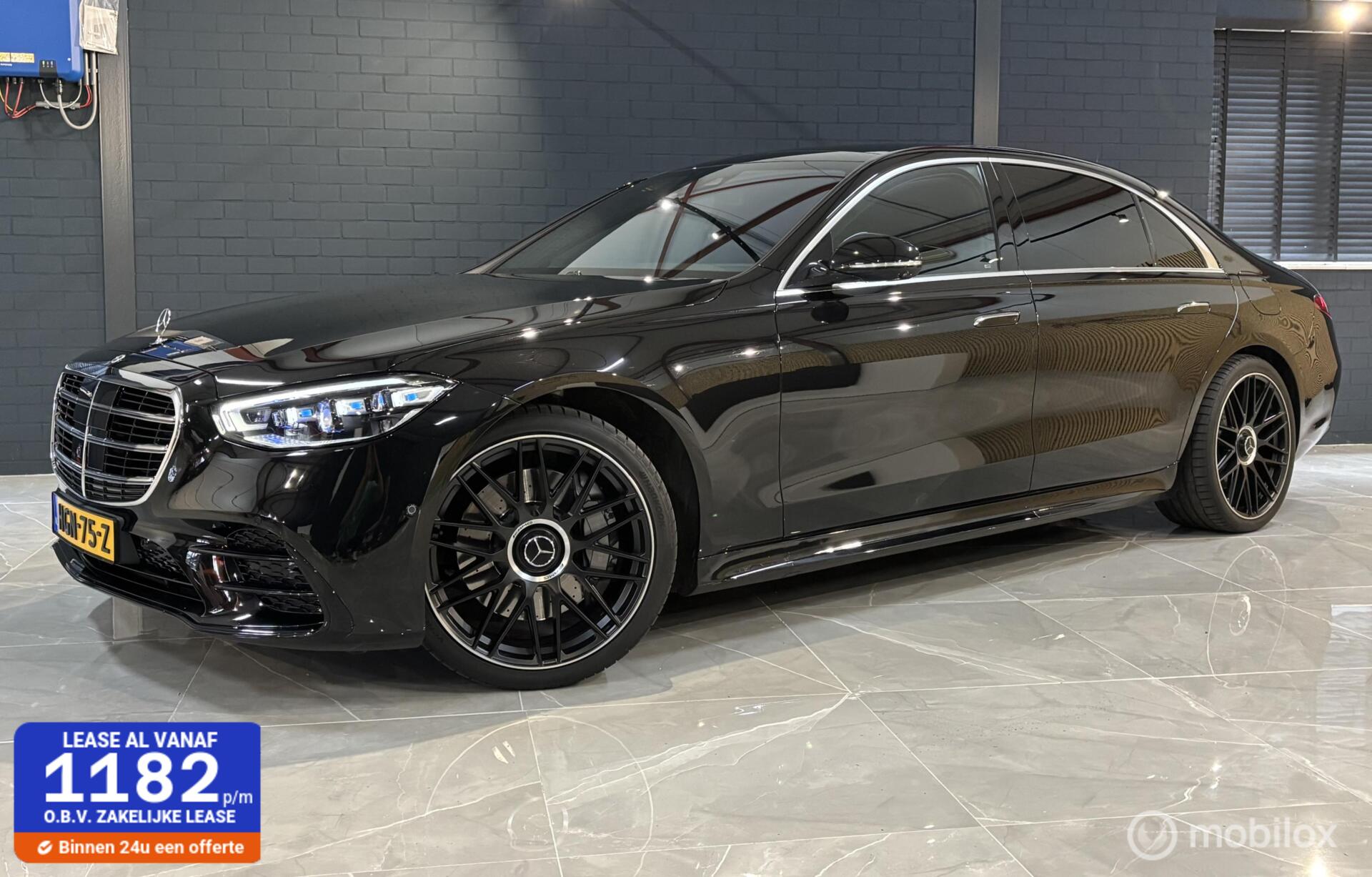 Mercedes-Benz S-klasse 580 e Lang AMG Line 2022 - voorkant