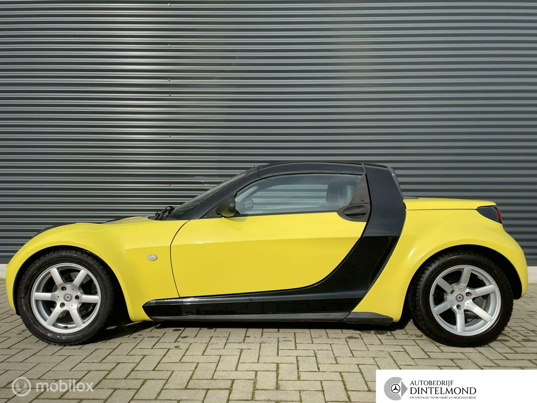 Smart Roadster 82pk/stoelverwarming/leder en alcantara 2004 - voorkant