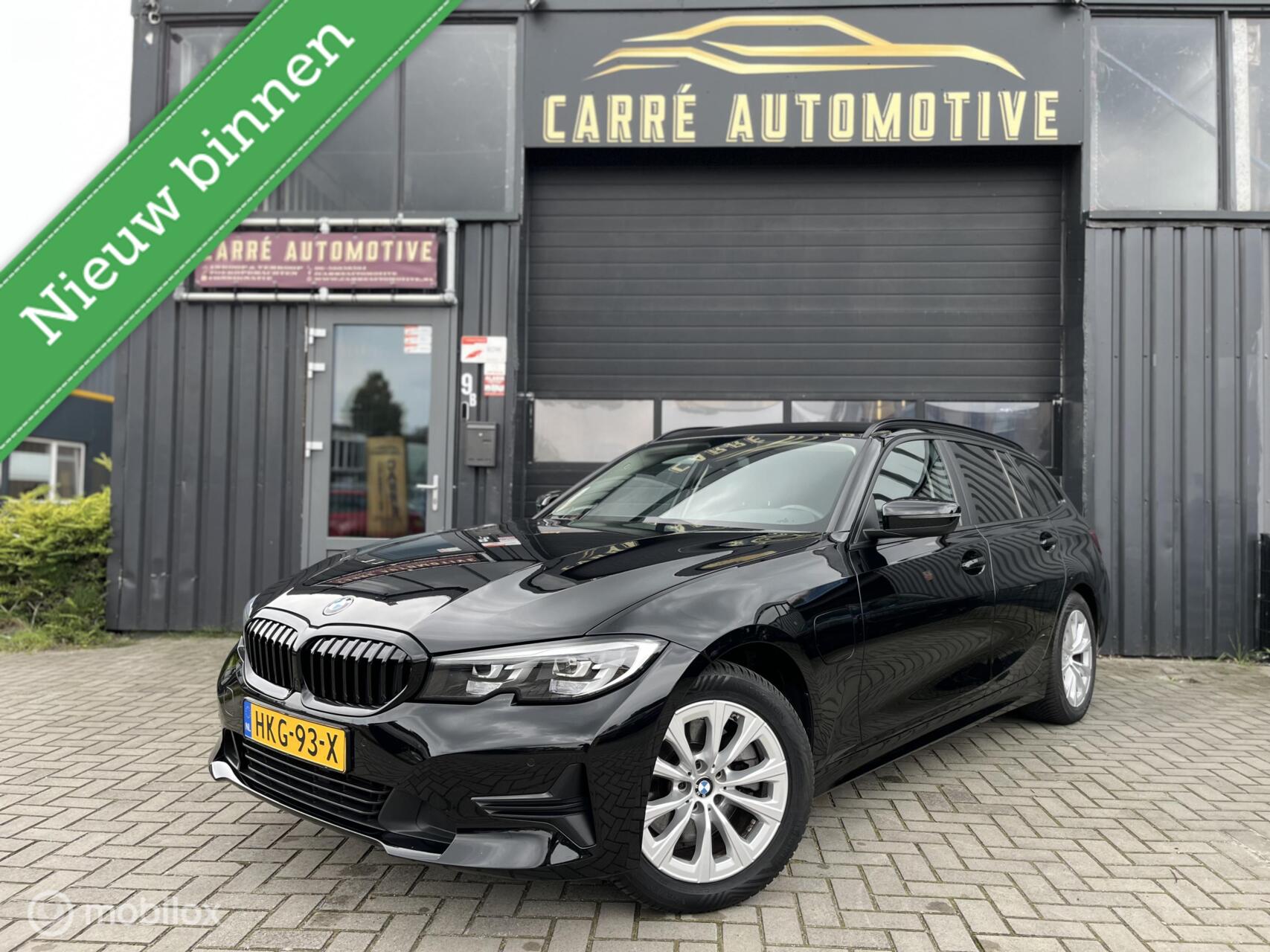 BMW 3-serie Touring 320e Business Edition Plus|Carplay|Trekhaak|Digitaal Cockpit|Stoelverw. 2021 - voorkant