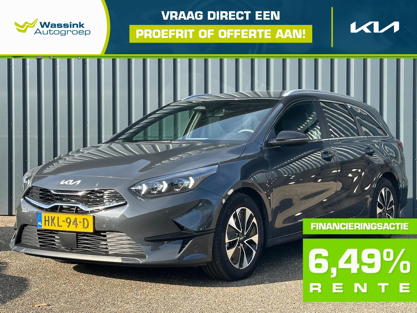 Kia Ceed Sportswagon 1.0 T-GDi MHEV 100pk DCT7 Design Edition 2025 - voorkant
