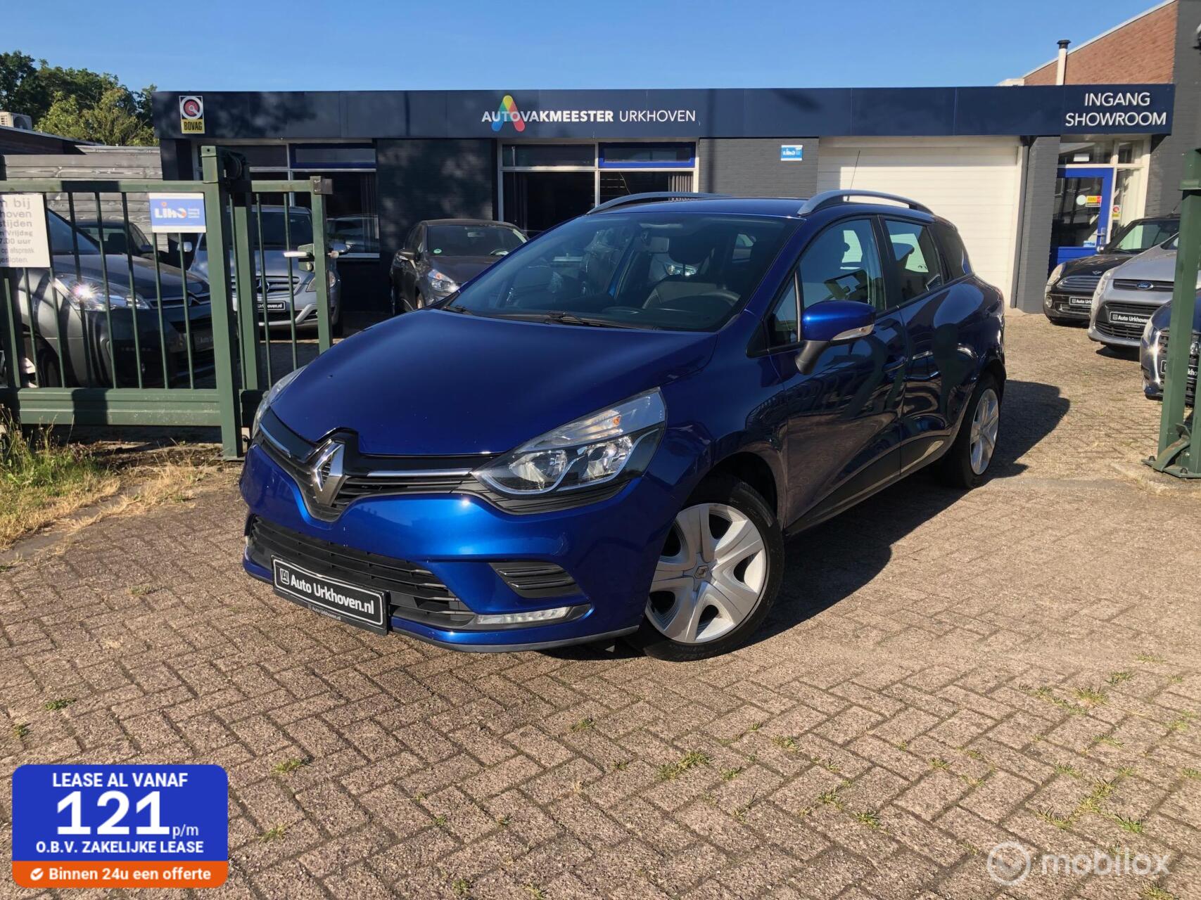 Renault Clio Estate 0.9 TCe/navi/6-24 mnd garantie mogelijk 2017 - voorkant