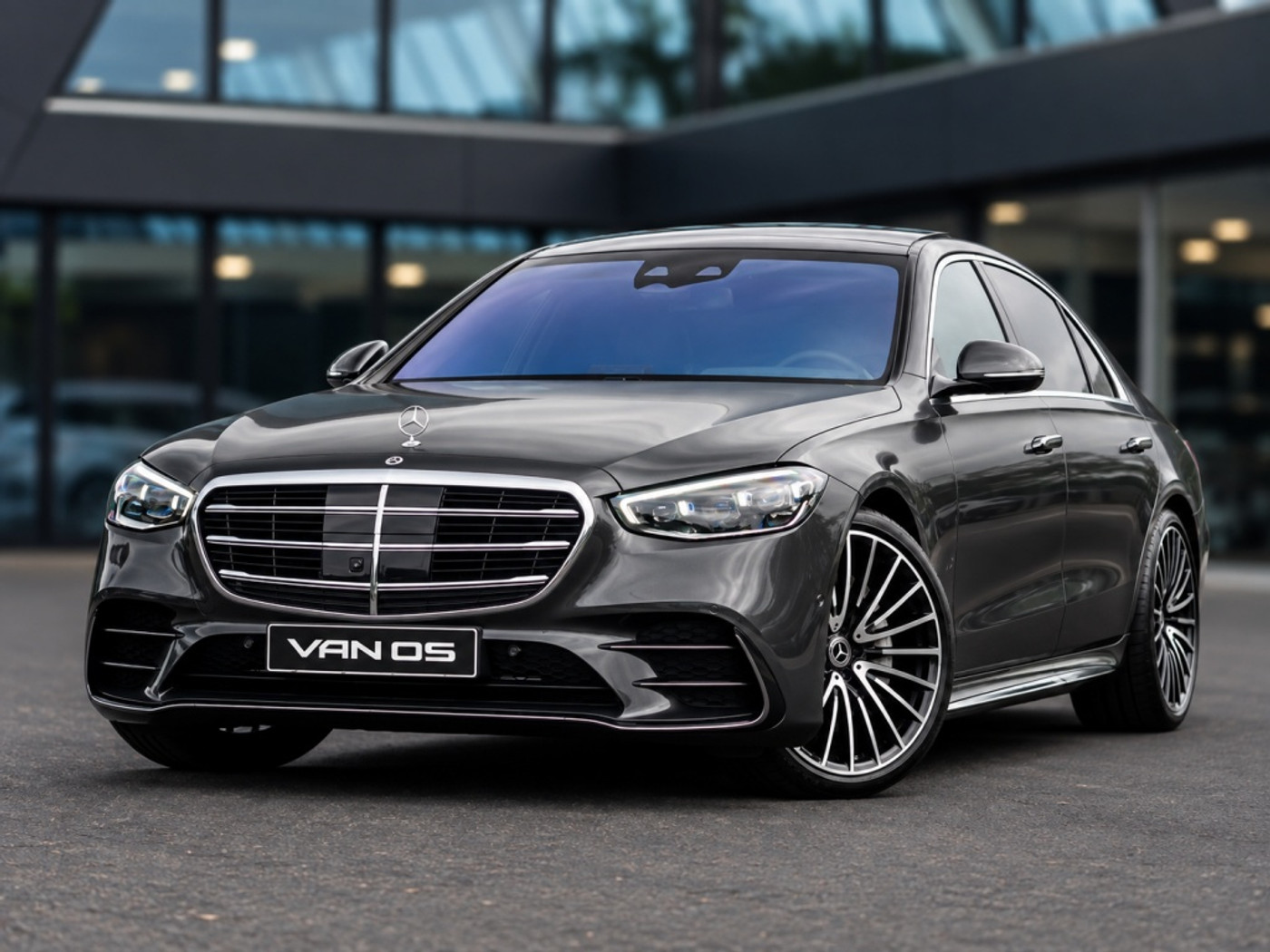 Mercedes-Benz S-klasse S 580 V8 4MATIC Lang AMG Line | NP € 253406 | BTW Auto 2024 - voorkant