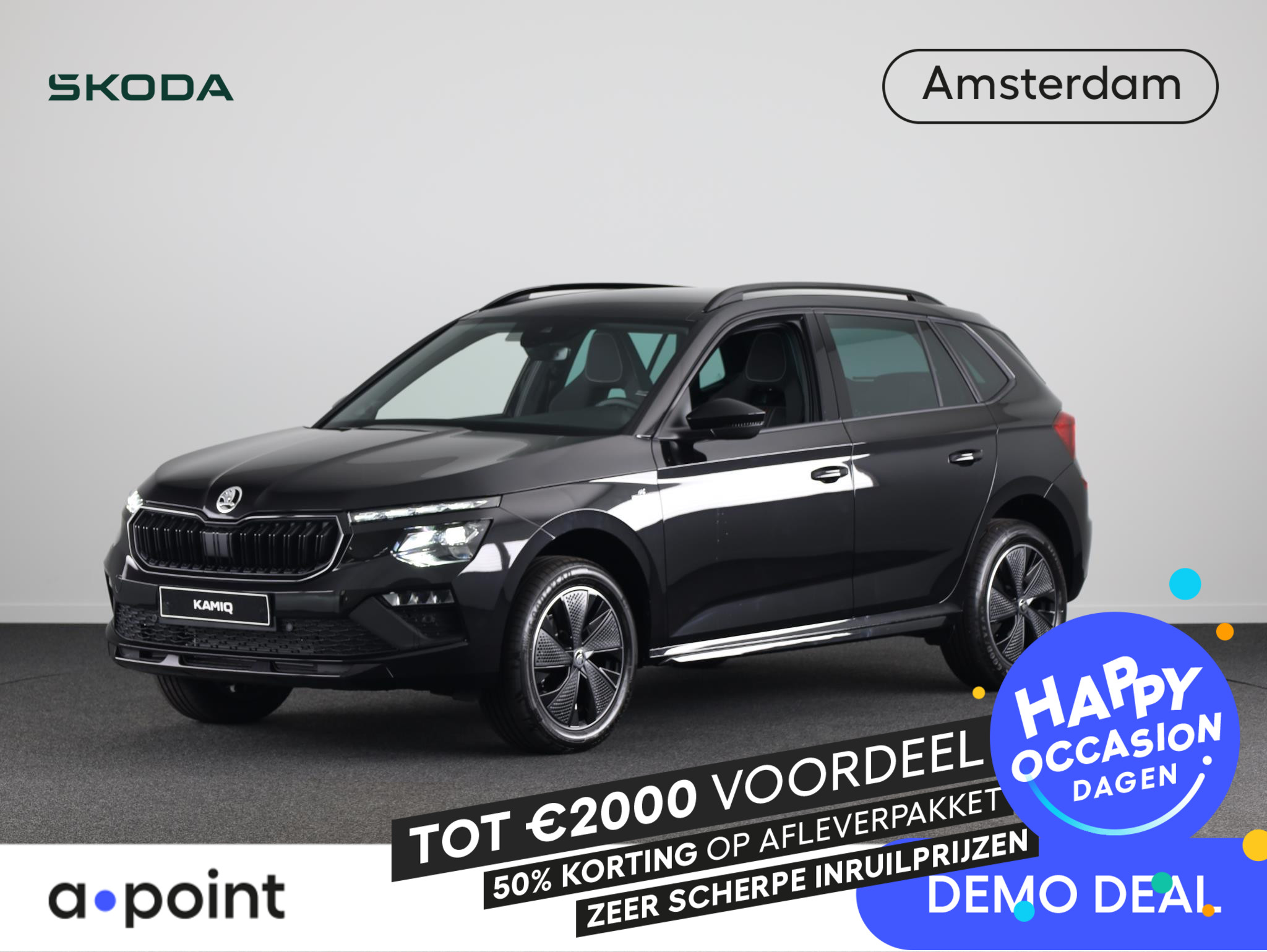 Škoda Kamiq Monte Carlo 1.0 TSI 115 pk DSG-7 2025 - voorkant