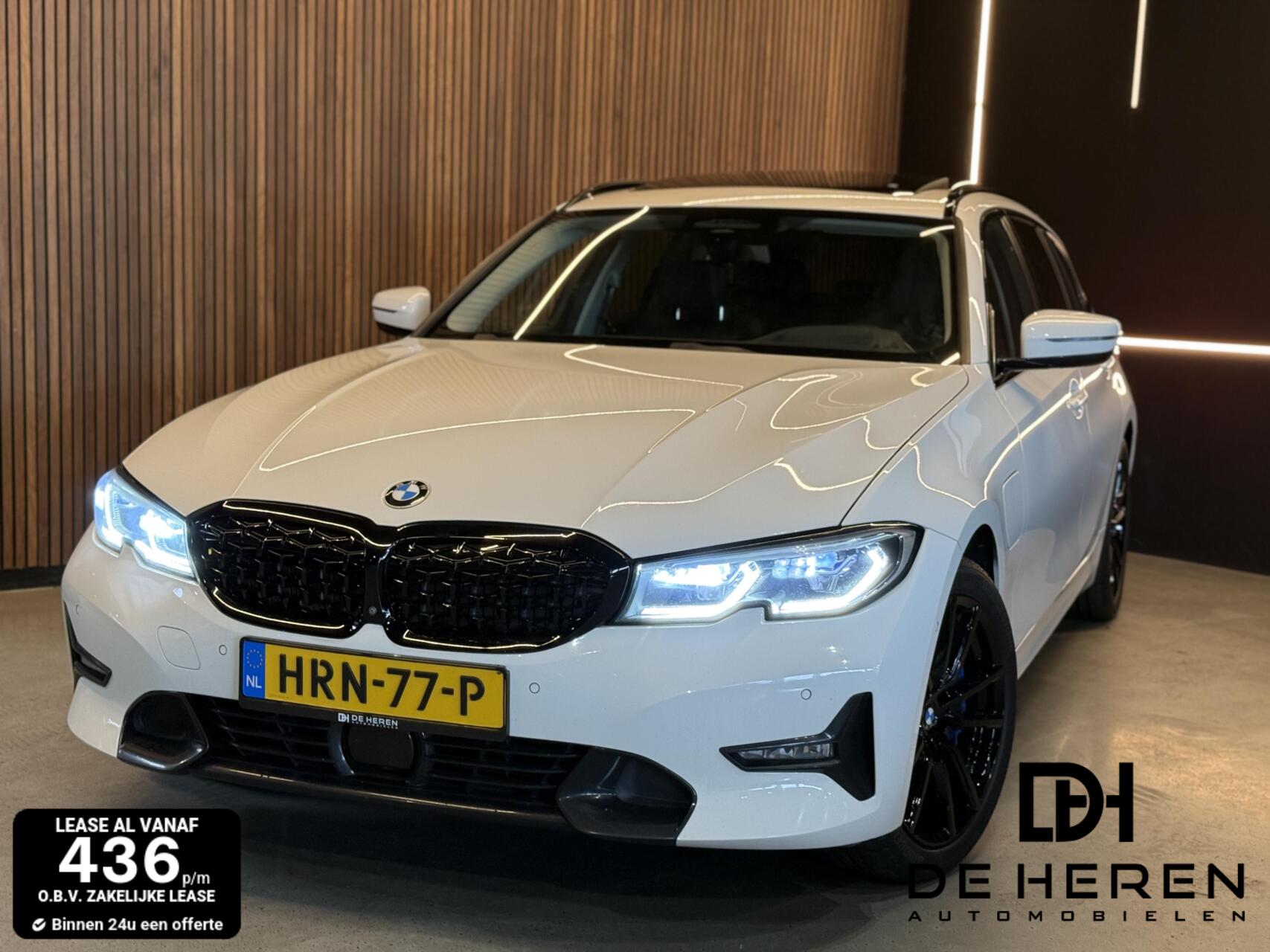 BMW 3-serie Touring 330e High Executive|Pano|Laser|HUD 2021 - voorkant