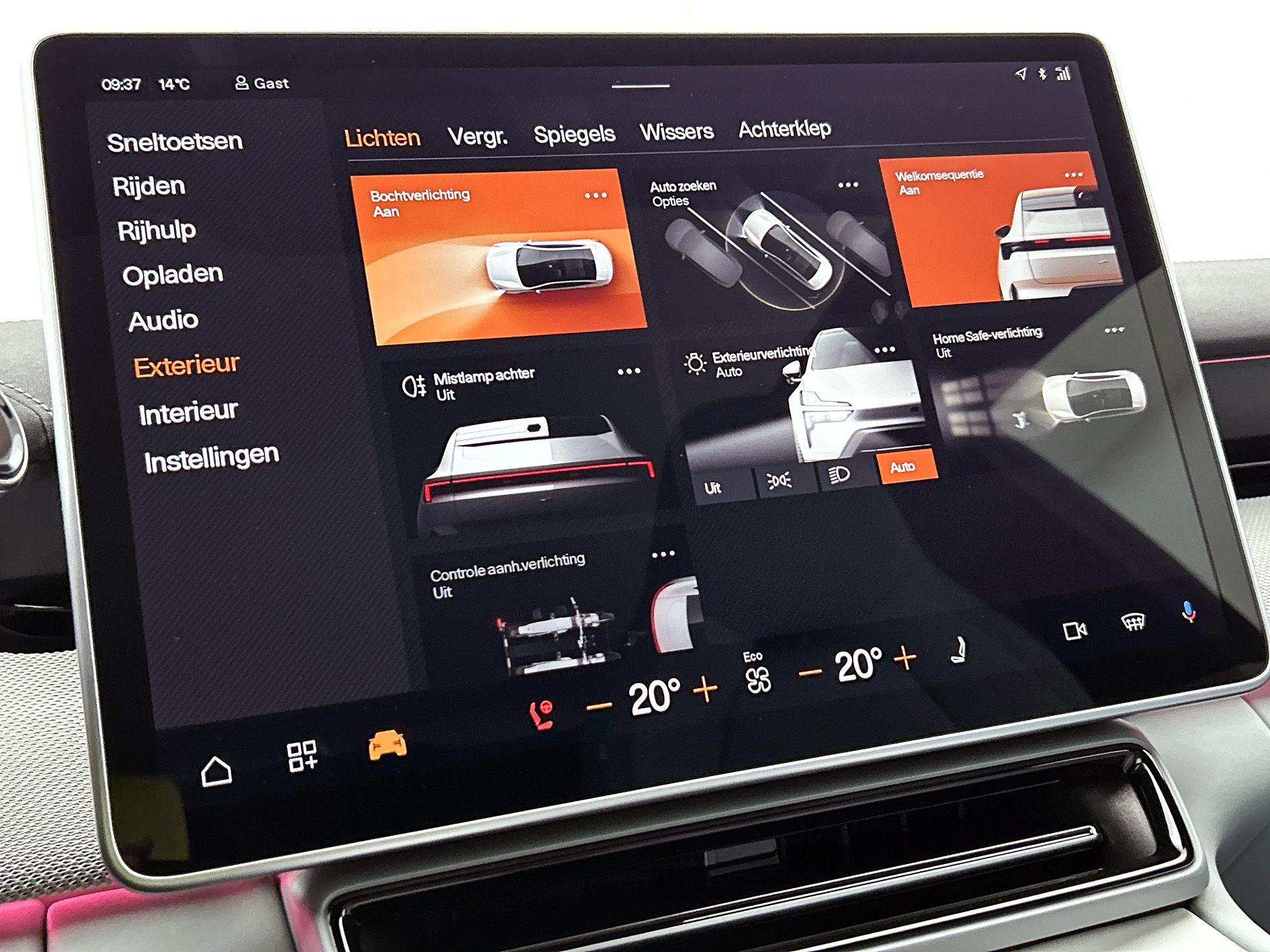 Foto van Polestar 4