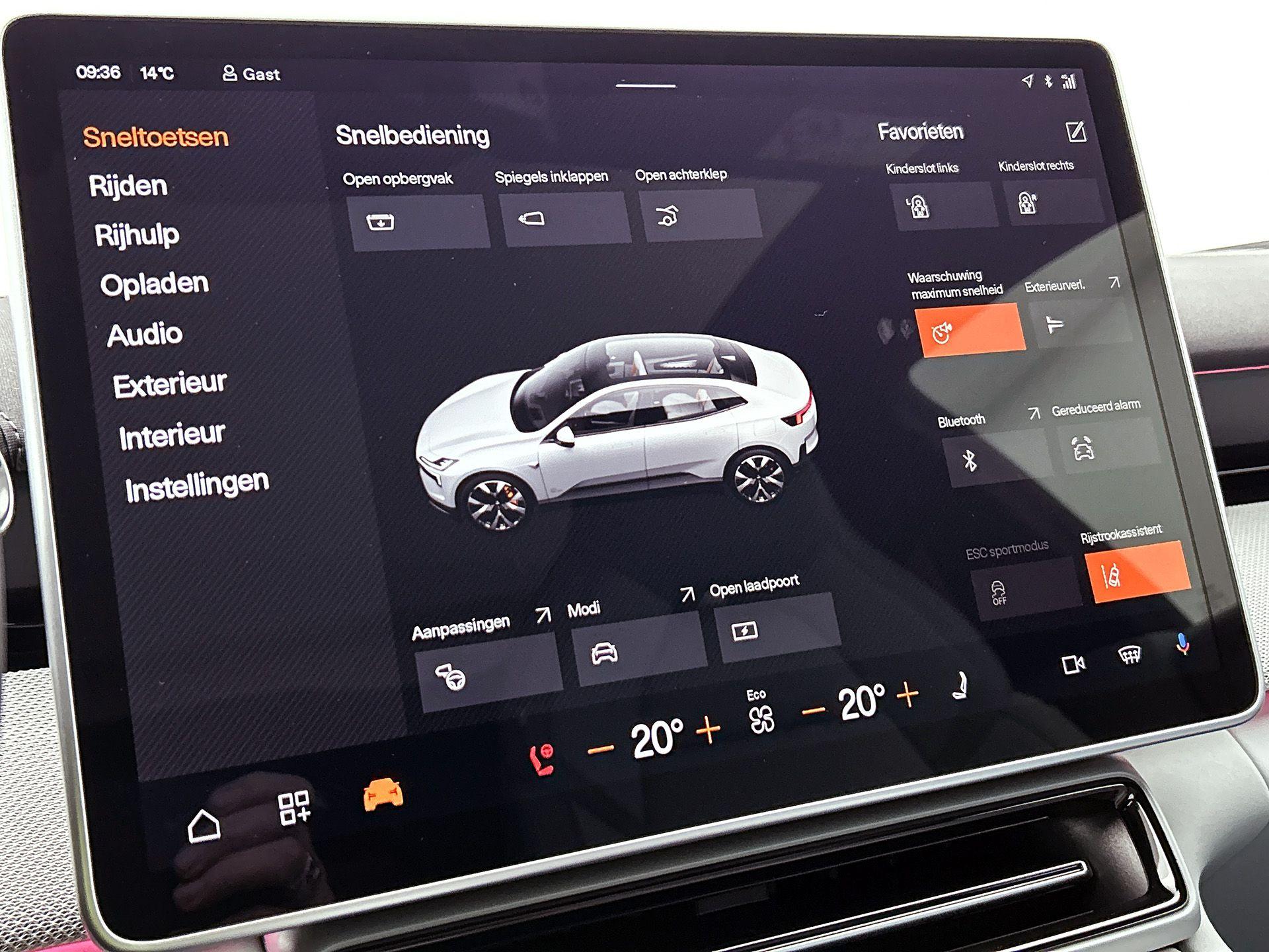 Foto van Polestar 4