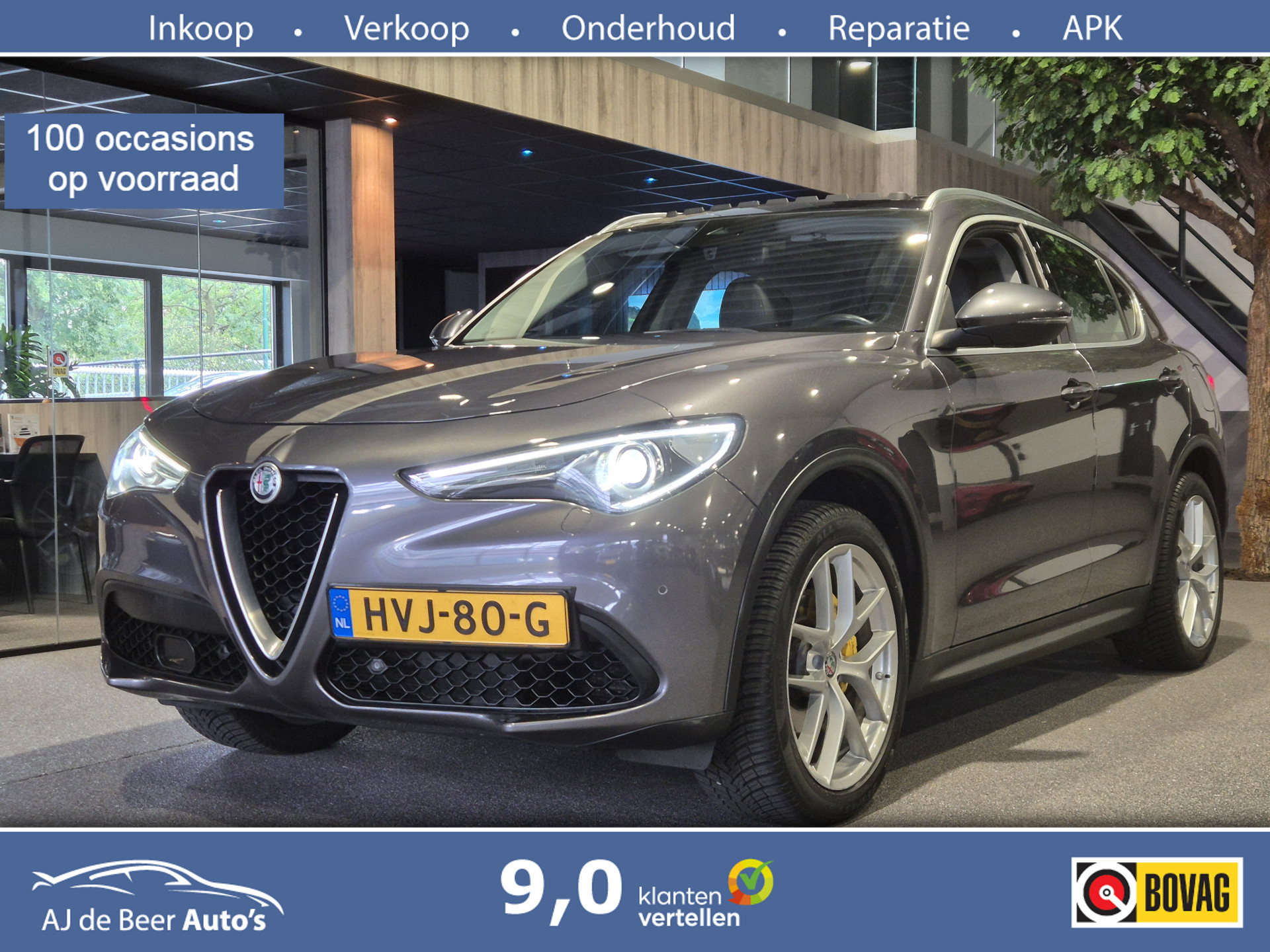 Alfa Romeo Stelvio 2.0 T AWD Veloce 2018 - voorkant