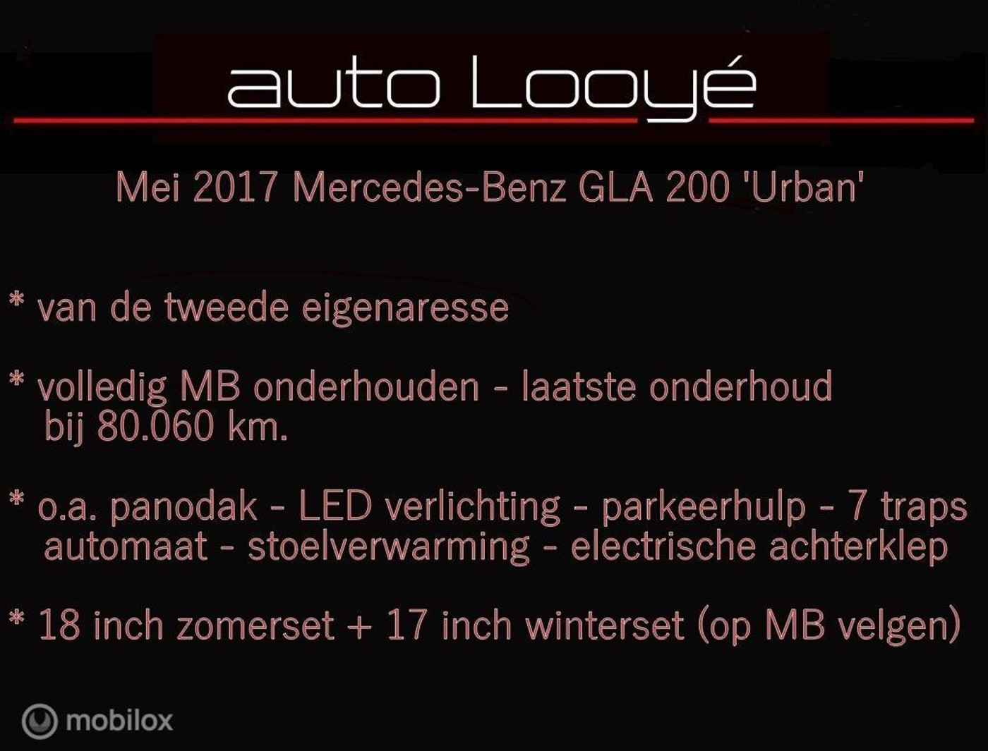 Foto van Mercedes-Benz Gla